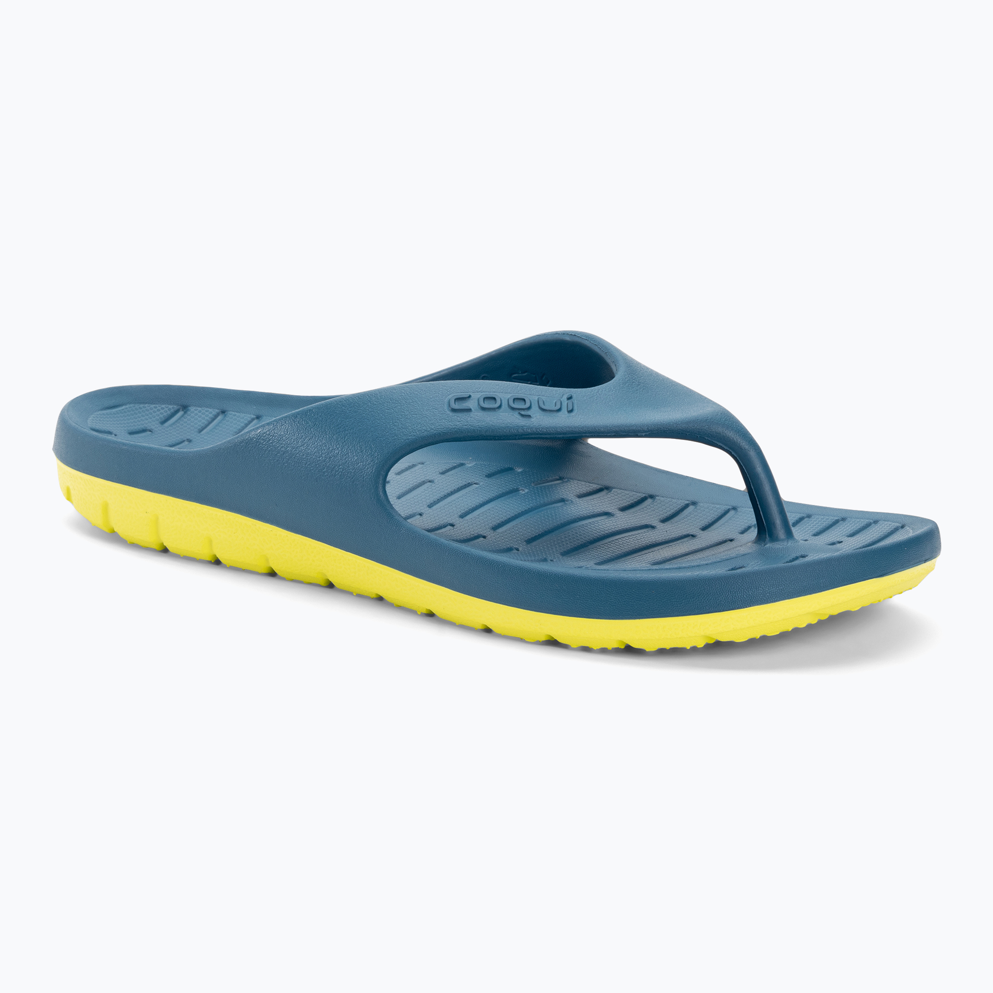 Pánske žabky Coqui Zucco niagara blue/citrus (Zucco 7901)