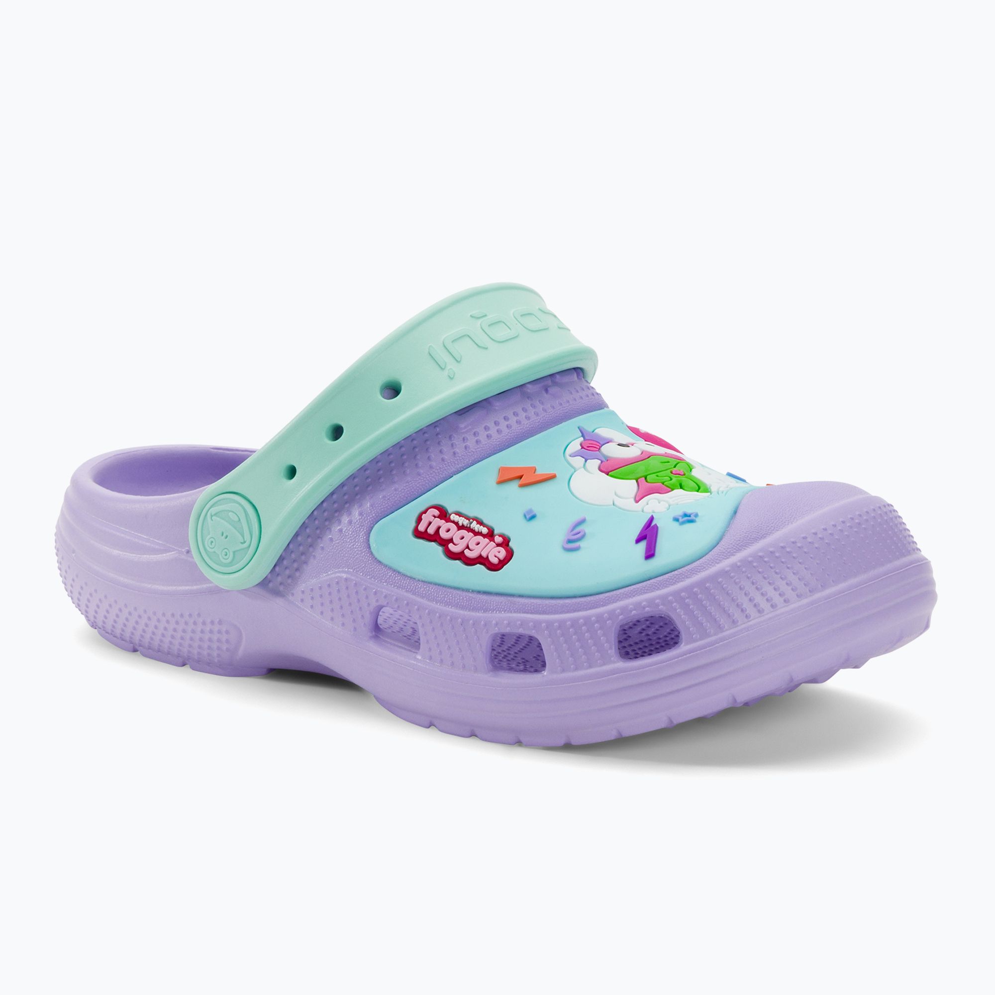 Detské sandále Coqui maxi light lilac/light mint hero (Maxi 9382)