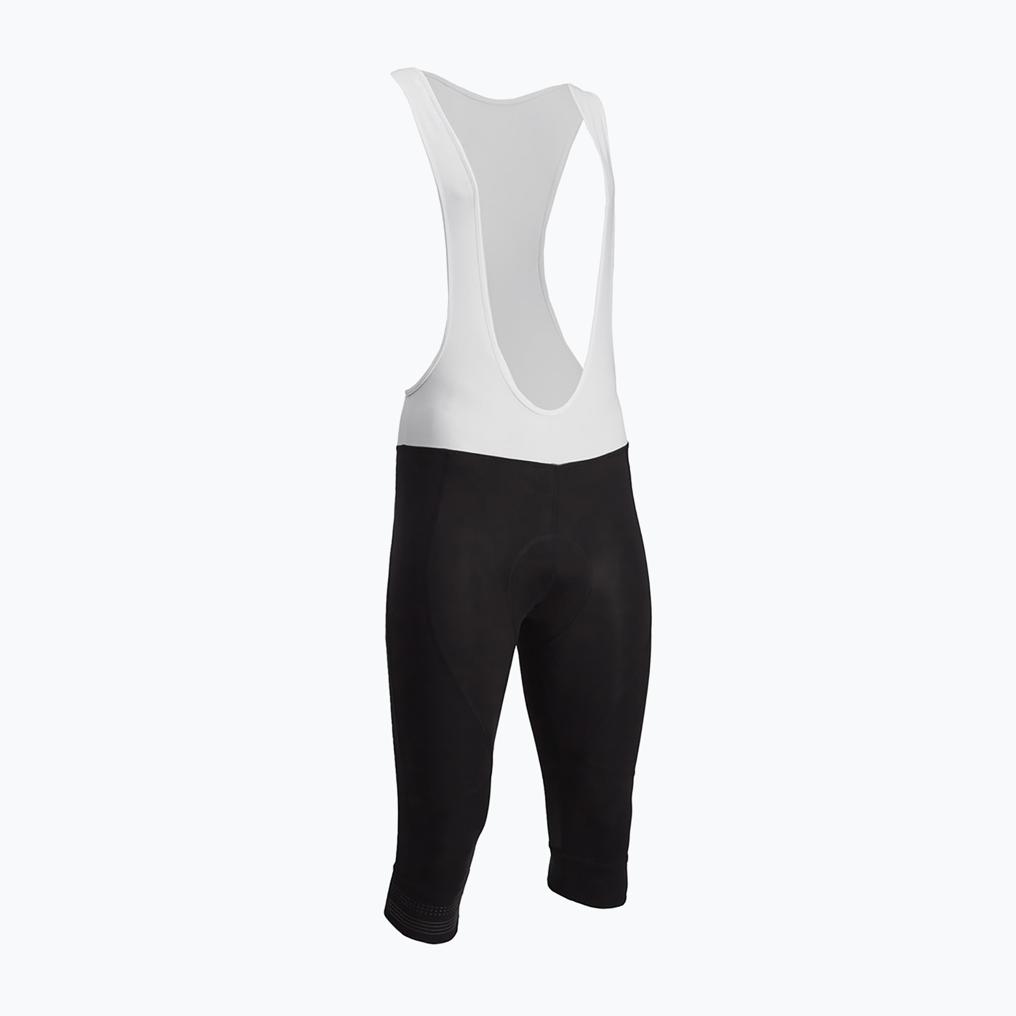 Pantaloncini da ciclismo SILVINI Alvo 3/4 Bib nero/bianco per uomo (XXL) (Alvo 3/4 Bib 3122-MP2013/0801)