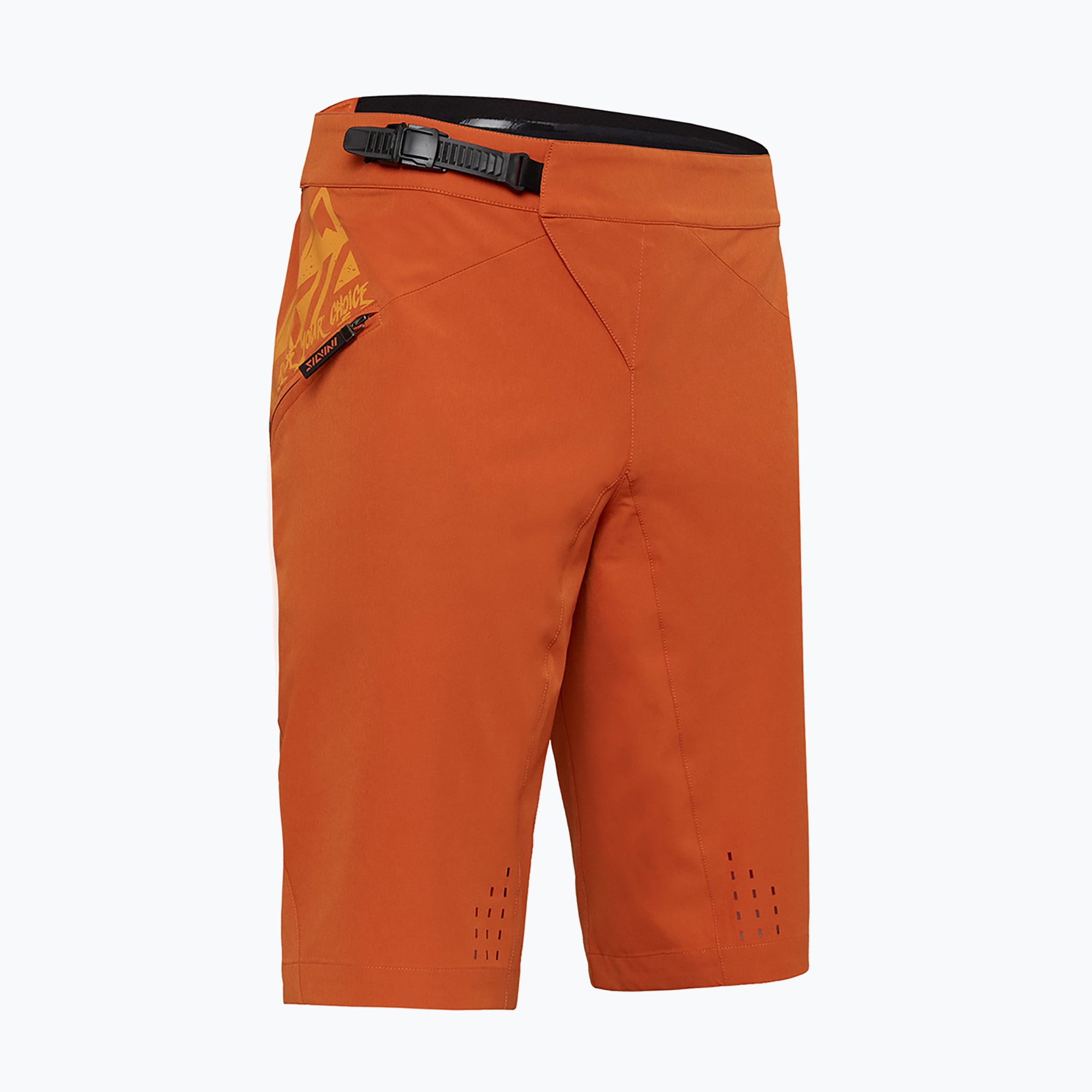 Pantaloncini da ciclismo da uomo SILVINI Fabriano arancione (XL) (Fabriano 3121-MP1805/6060)