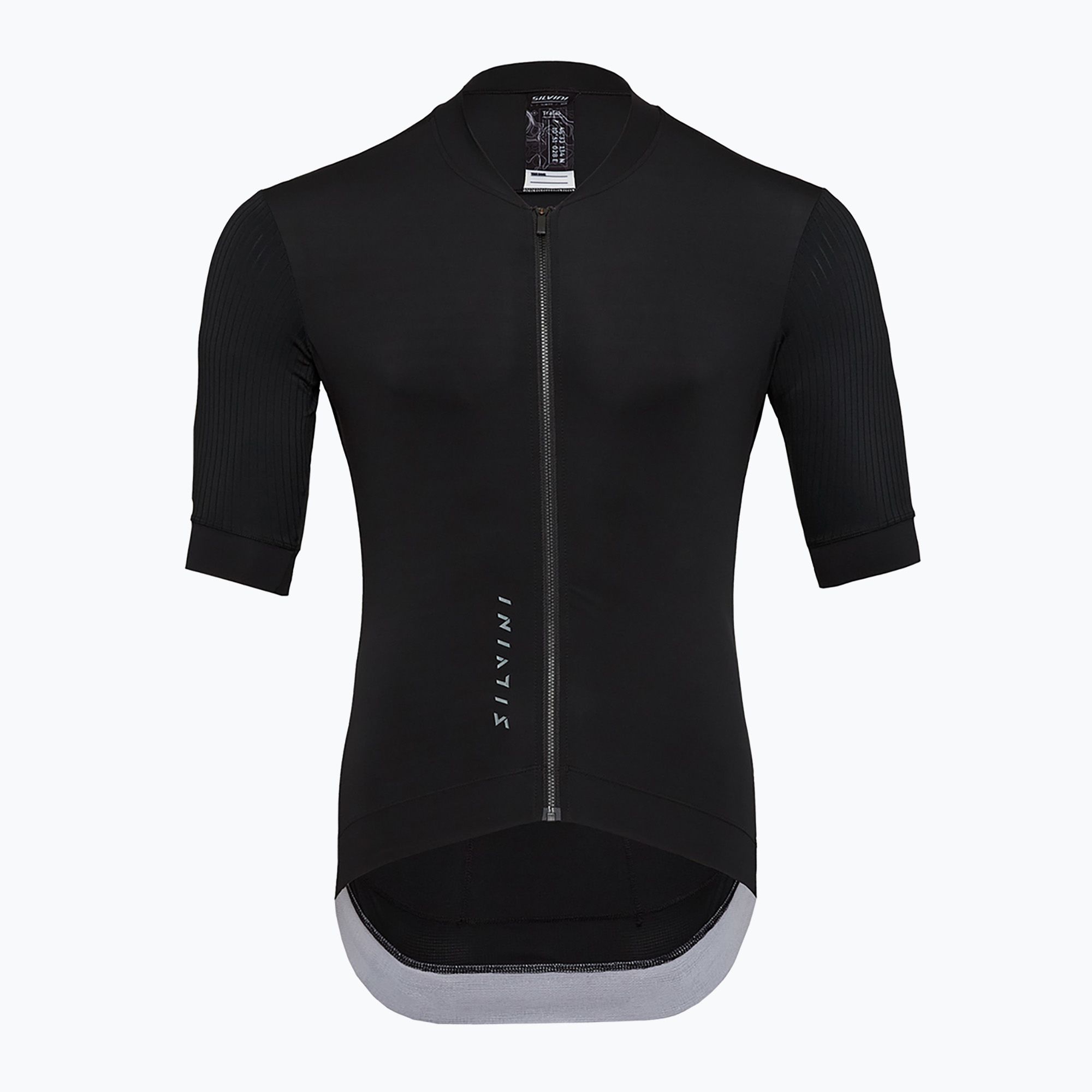 Men's cycling jersey Silvini Trafoi black (S)