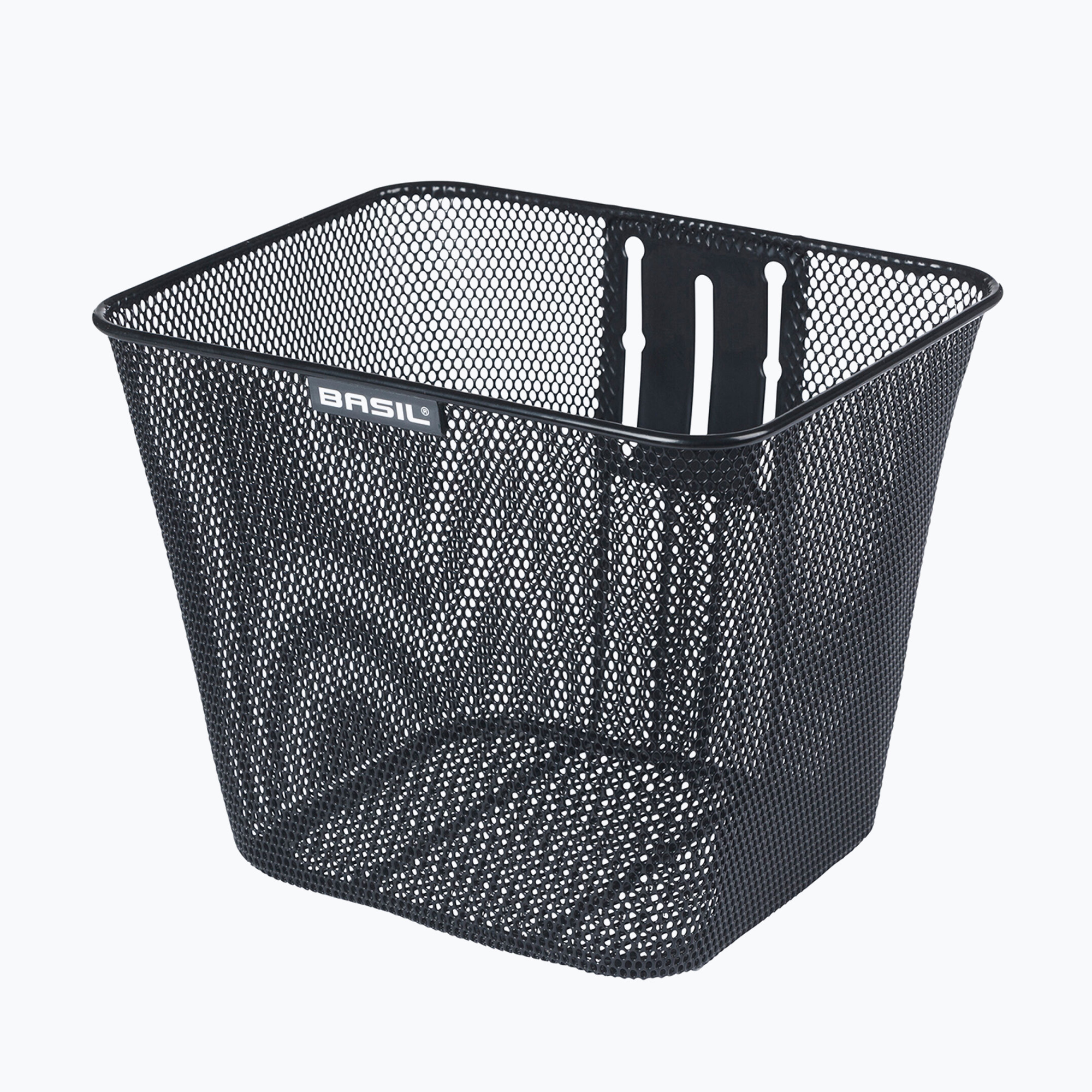 Predný košík na bicykel Basil Bilbao FM + FM Stem Holder čierny