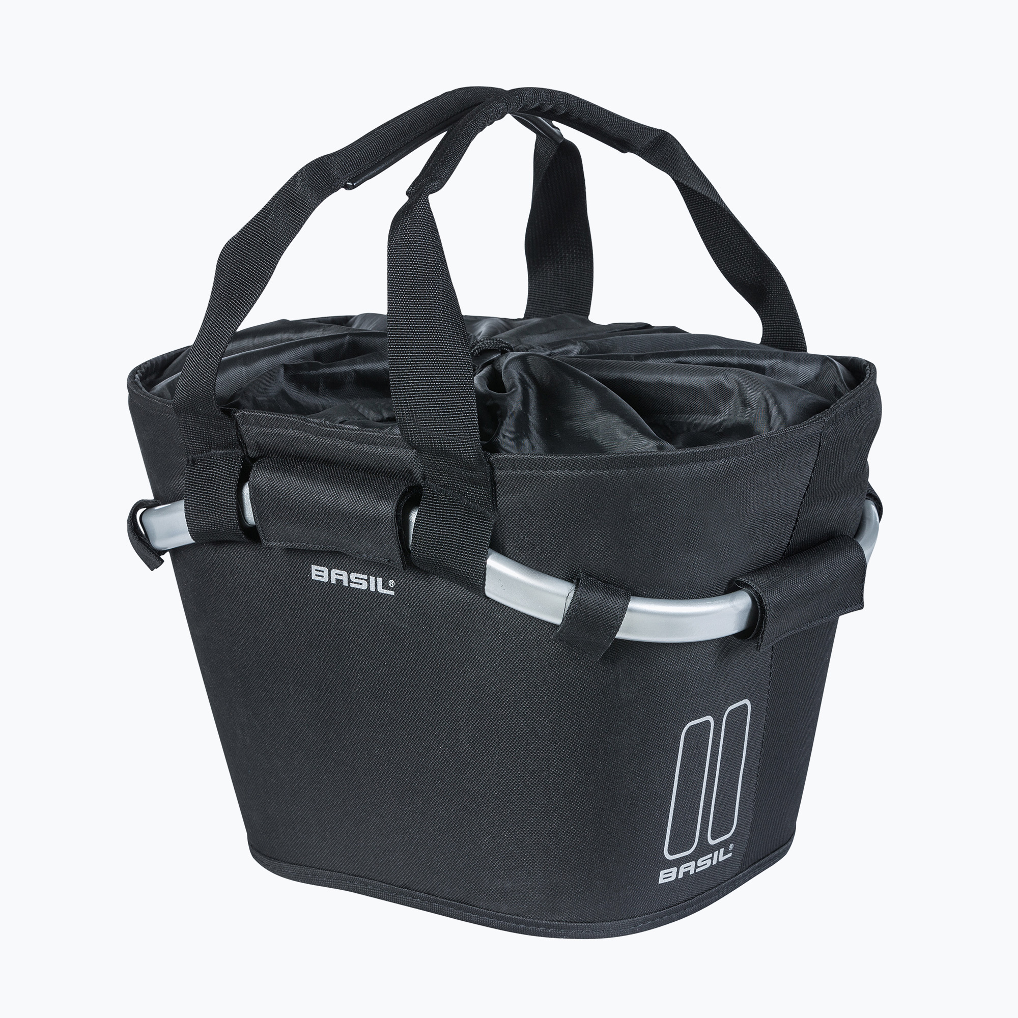 Predný košík na bicykel Basil Sport Classic Carry All 15 l čierny