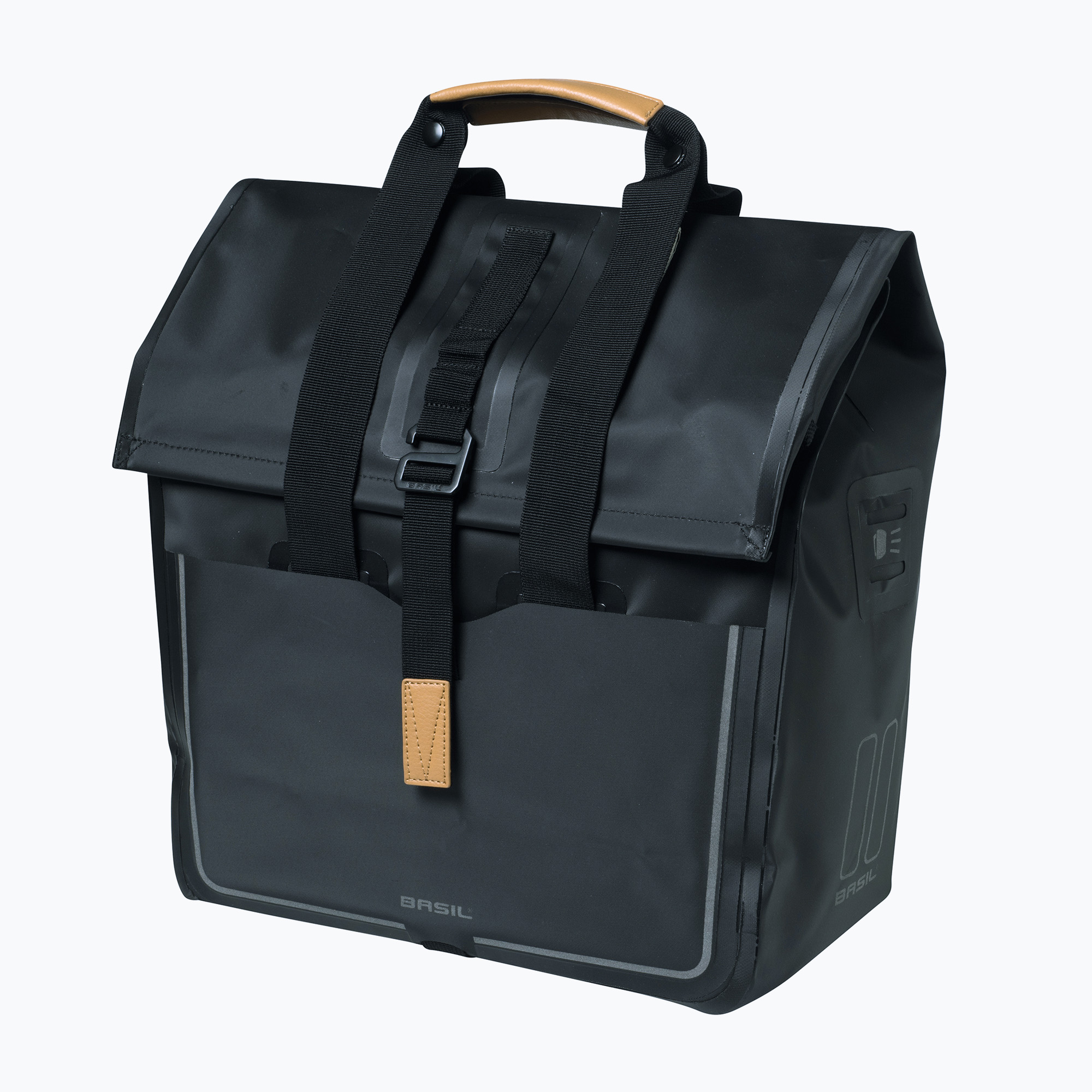 Сак за велосипед Basil Urban Dry Shopper 25 l matt black