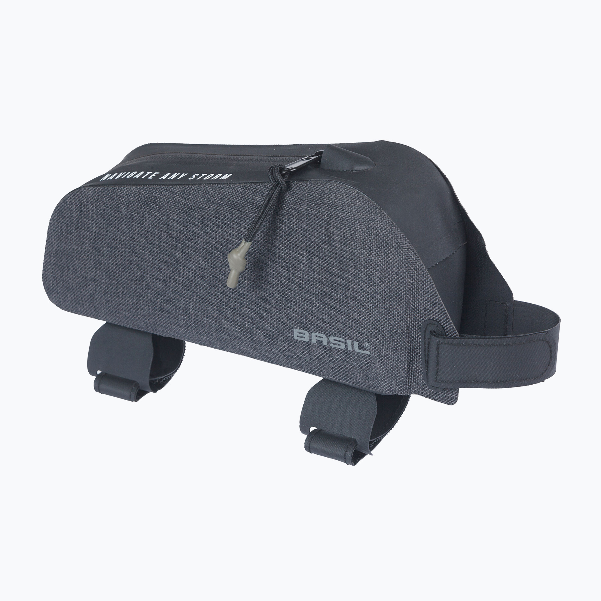 Brašňa na bicykel Basil Navigator Storm Frame 0,8 l čierna (Navigator Storm Frame Bag B-18274)