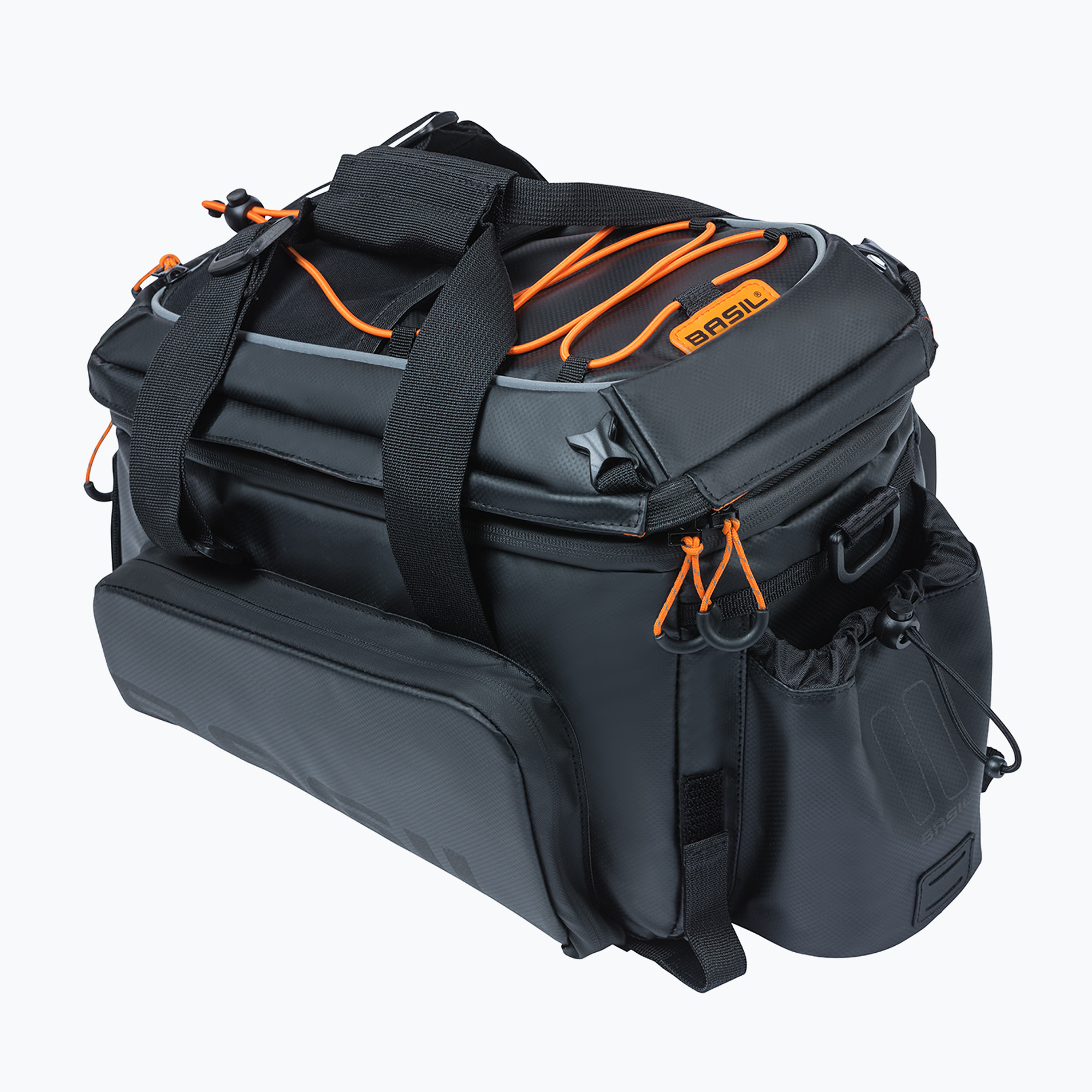 Чанта за багажник на велосипед Basil Miles Tarpaulin XL Pro 9-36 l black/orange