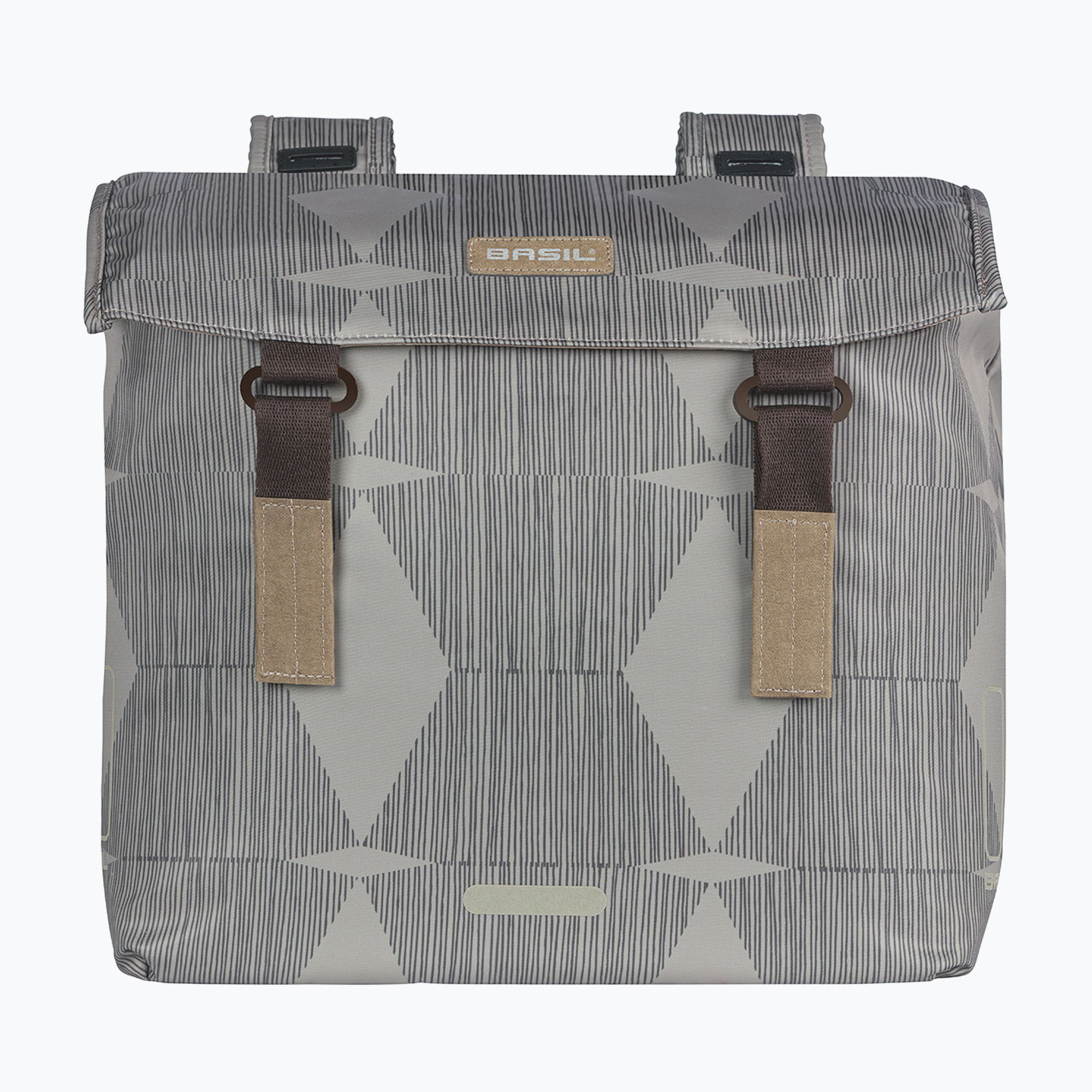 Сак за велосипед Basil Elegance Double Bag 40-49 l chateau taupe