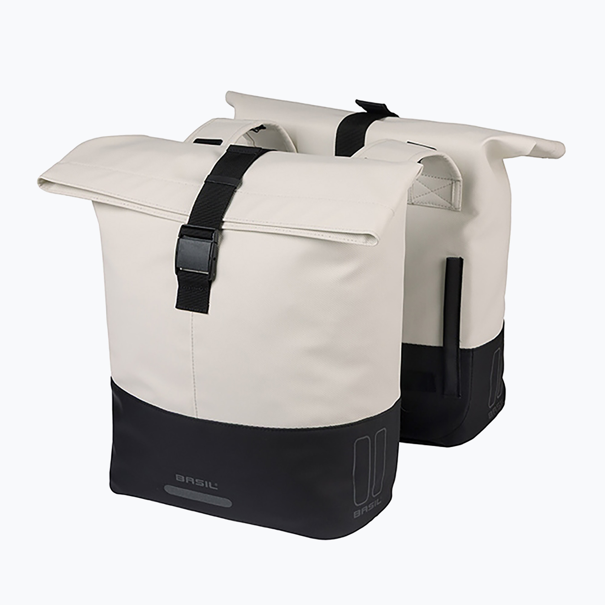 Велосипедна дисага Basil Cove Double Pannier Bag 32 l off white/black