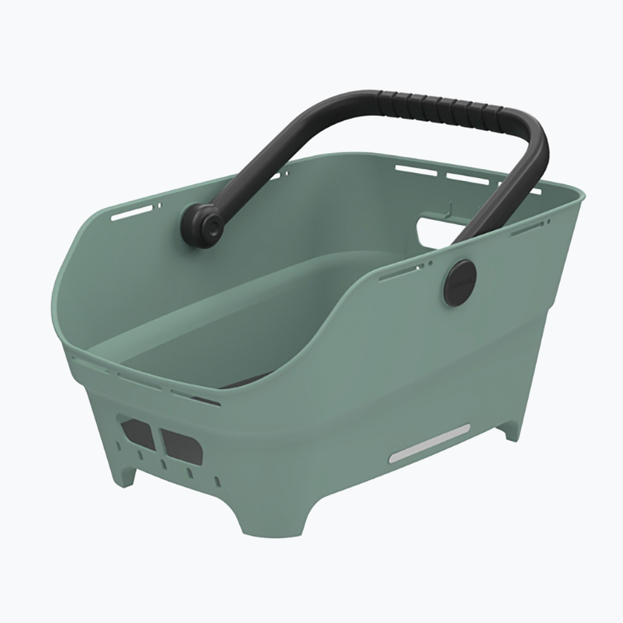 Задна велосипедна кошница Basil Cento Neo MIK silvergreen