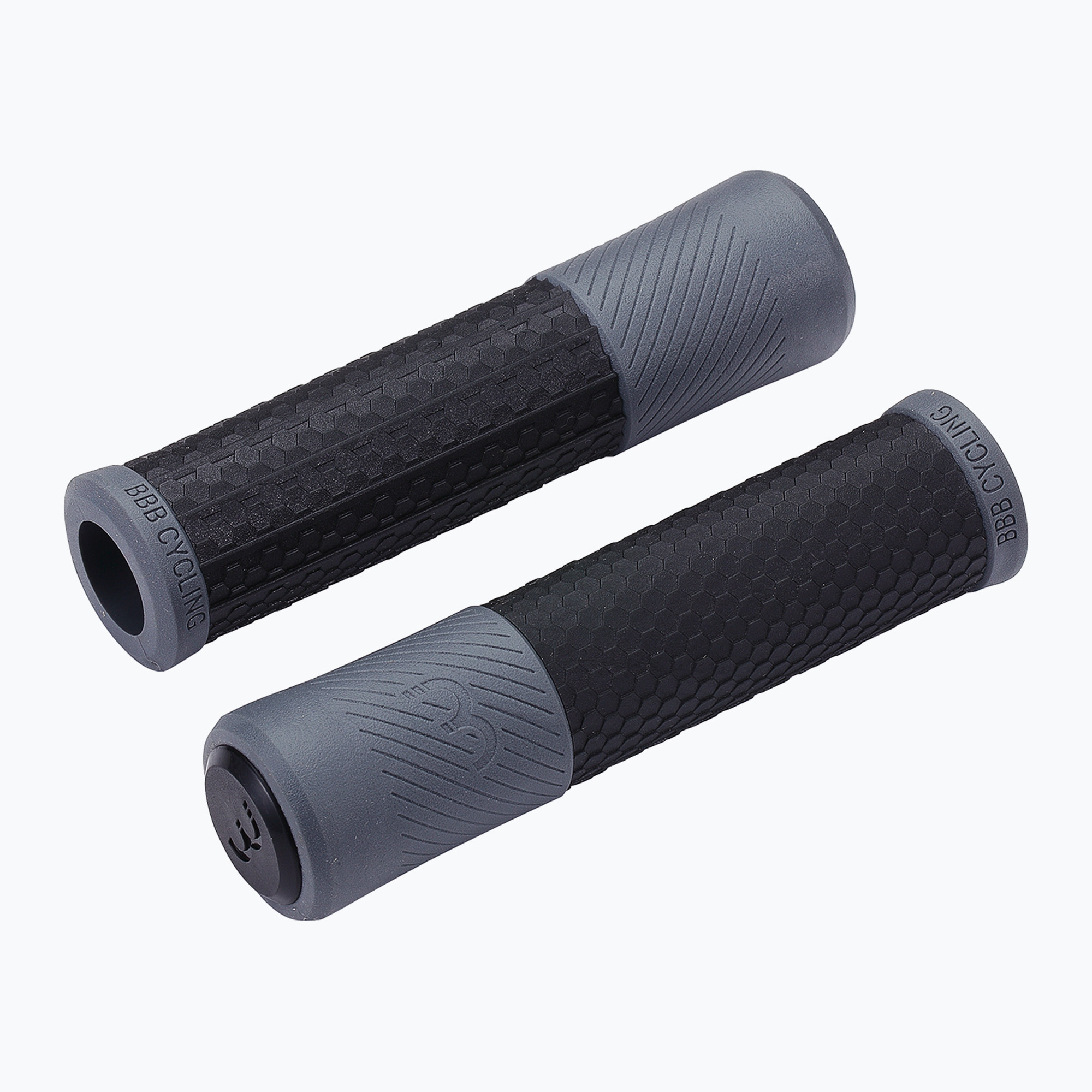 Handlebar grips BBB Cycling Viper black/grey (92 mm)