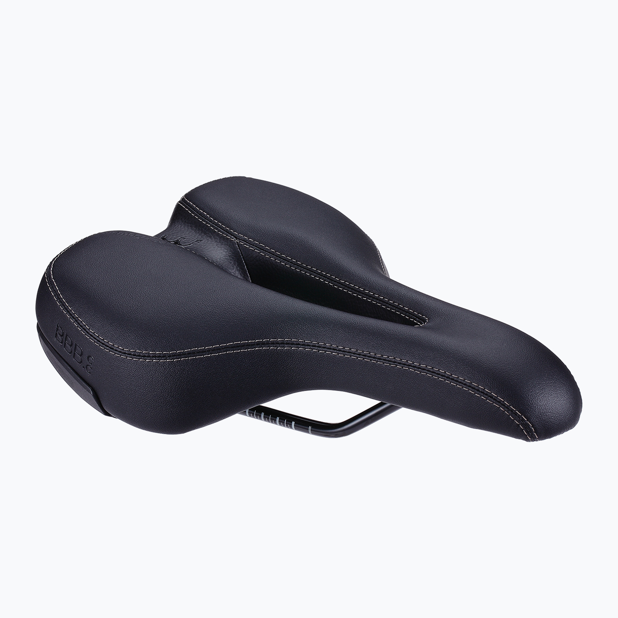 Cyklistické sedlo BBB SoftShape Active 170 mm black (SoftShape Active BSD-121/BLACK)