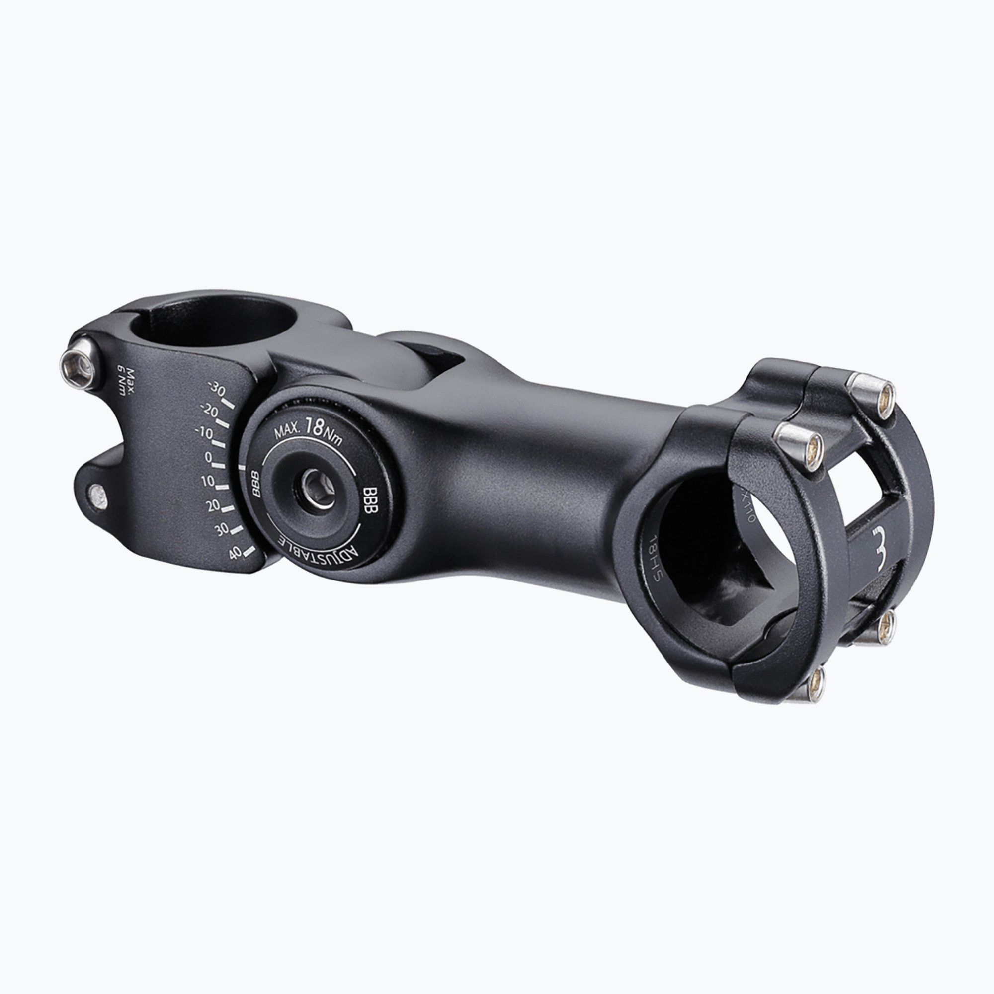 Мост BBB Cycling HighSix OS 31,8 мм / 90 мм черен