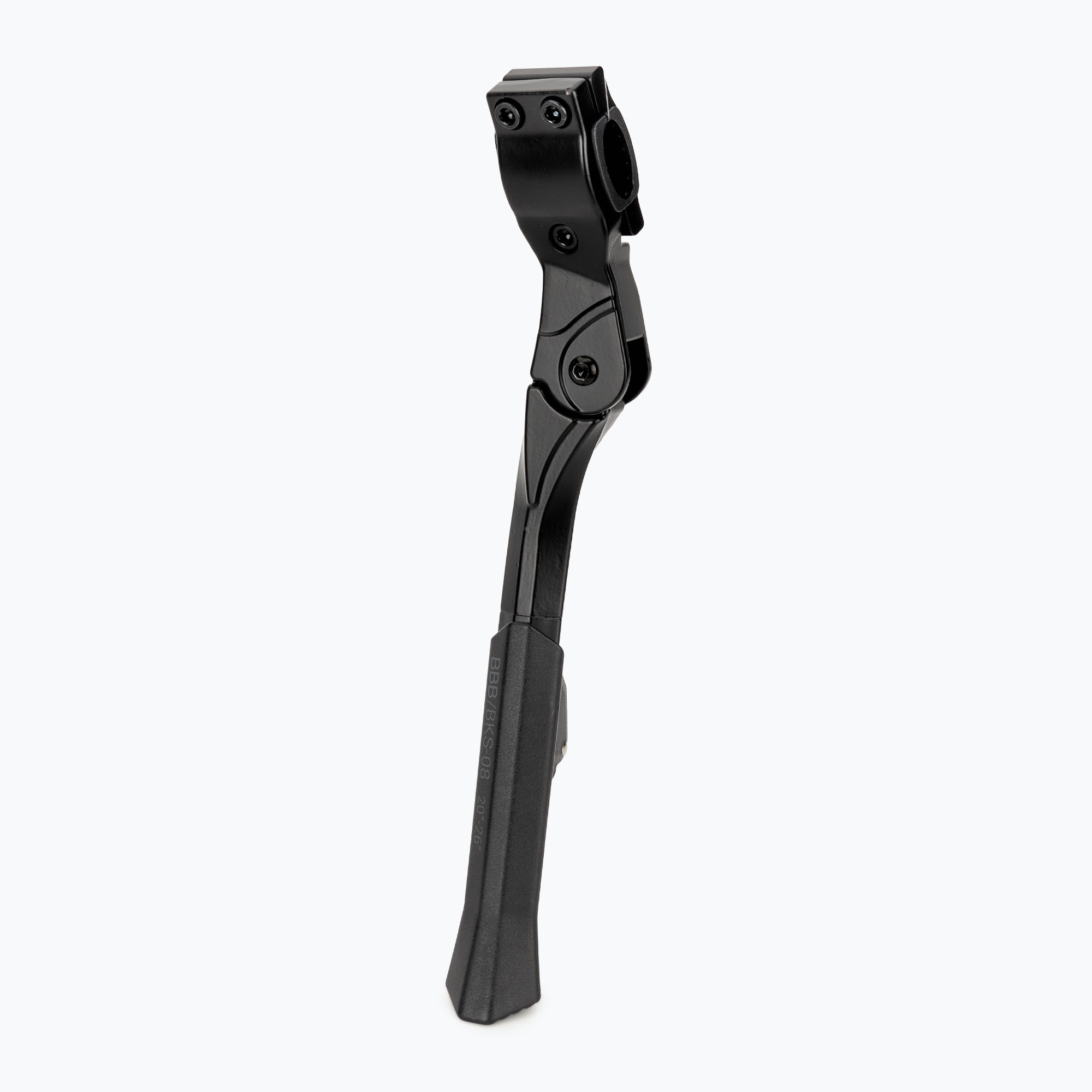 BBB Cycling UniKick Clampmount 20/26 cavalletto per bicicletta nero opaco (20"-26") (UniKick Clampmount 20/26 BKS-08/MATT-BLACK)