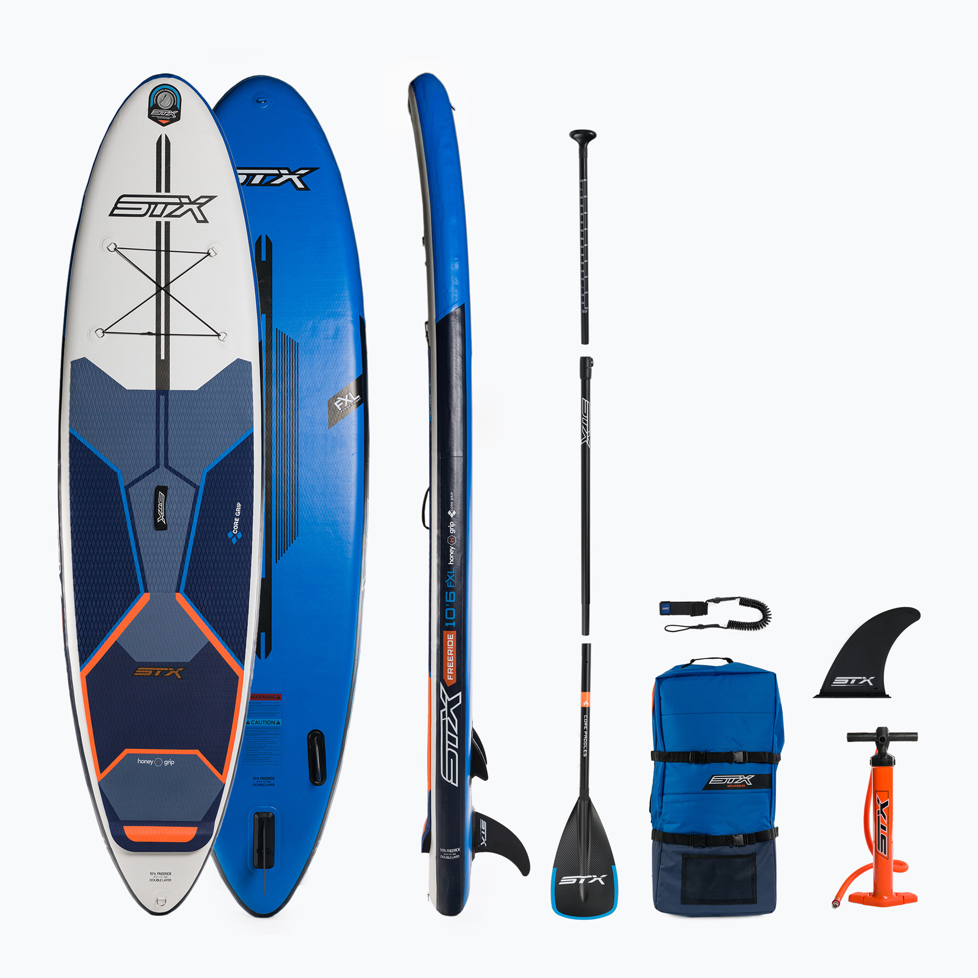 Deska SUP STX Freeride 10'6'' 2022 blue/orange 