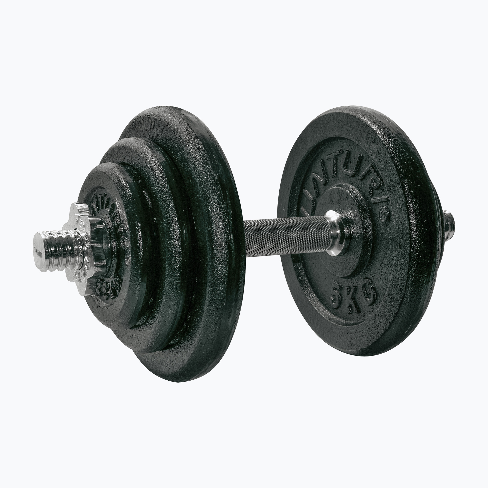 Tunturi Dumbbellset 20kg nastaviteľná činka čierna (Dumbbellset 14TUSCL236)