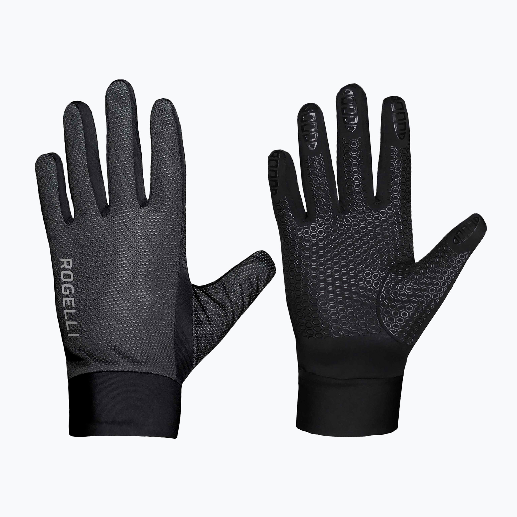 Ръкавици за колоездене Rogelli Laval LW Windproof black