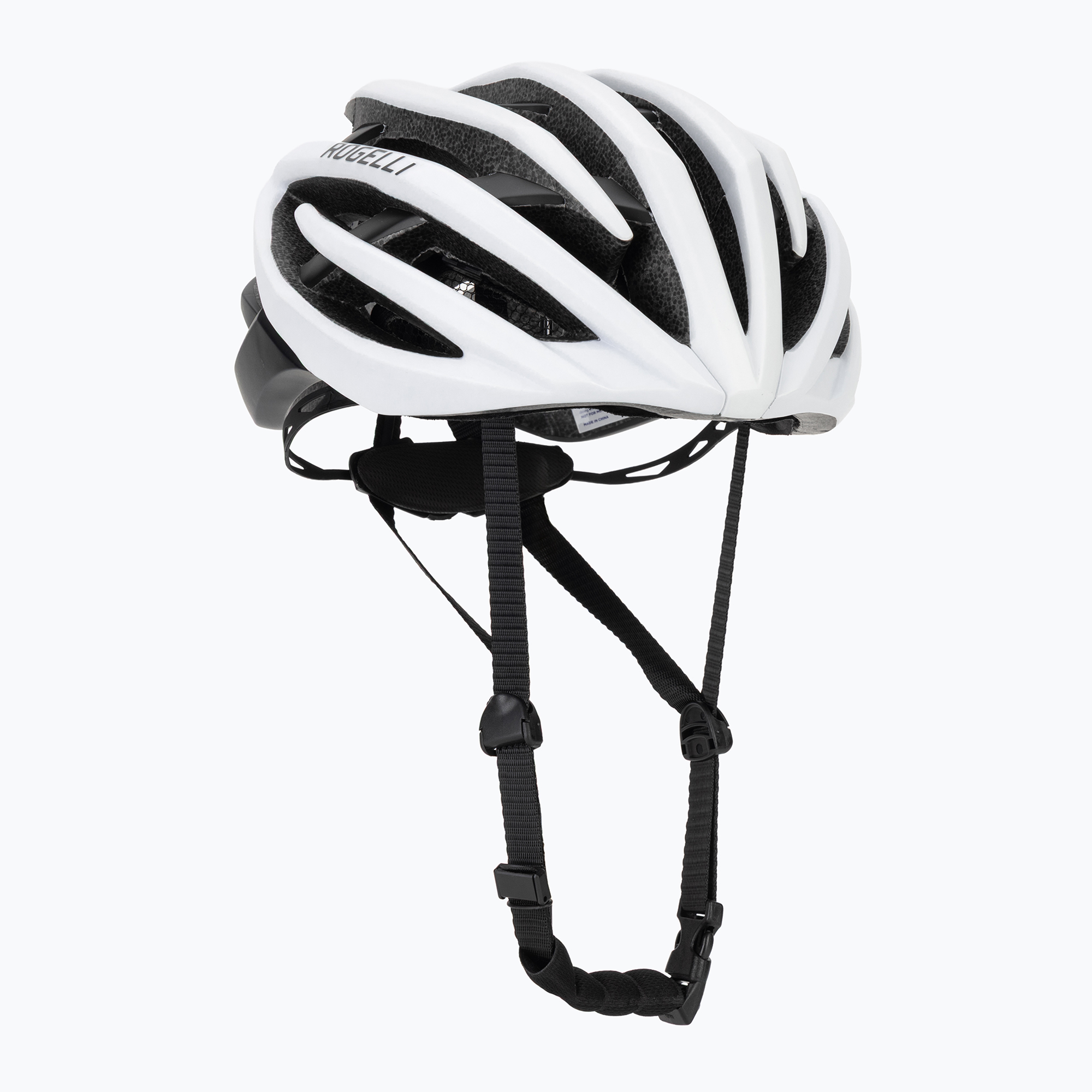 Cască de bicicletă Rogelli Tecta white/black