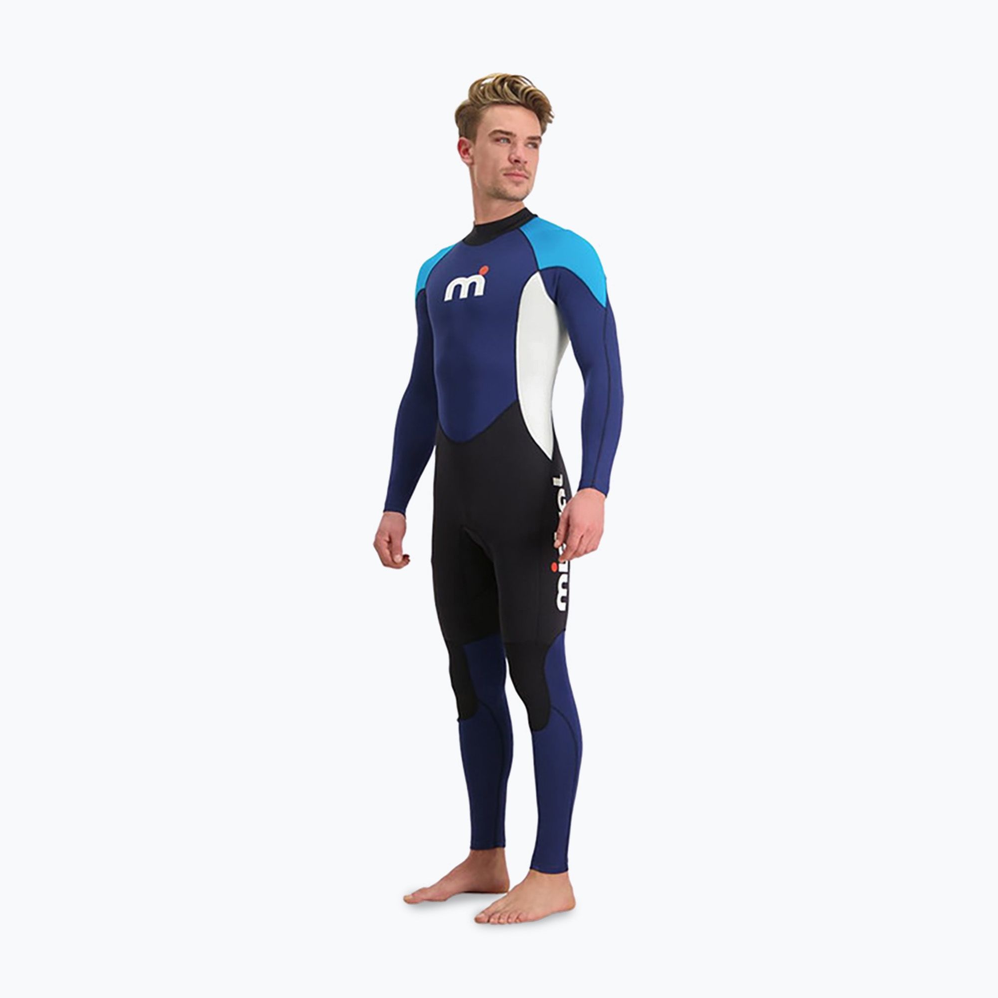 Pianka do pływania męska Mistral Full Suit 4/3 mm black 