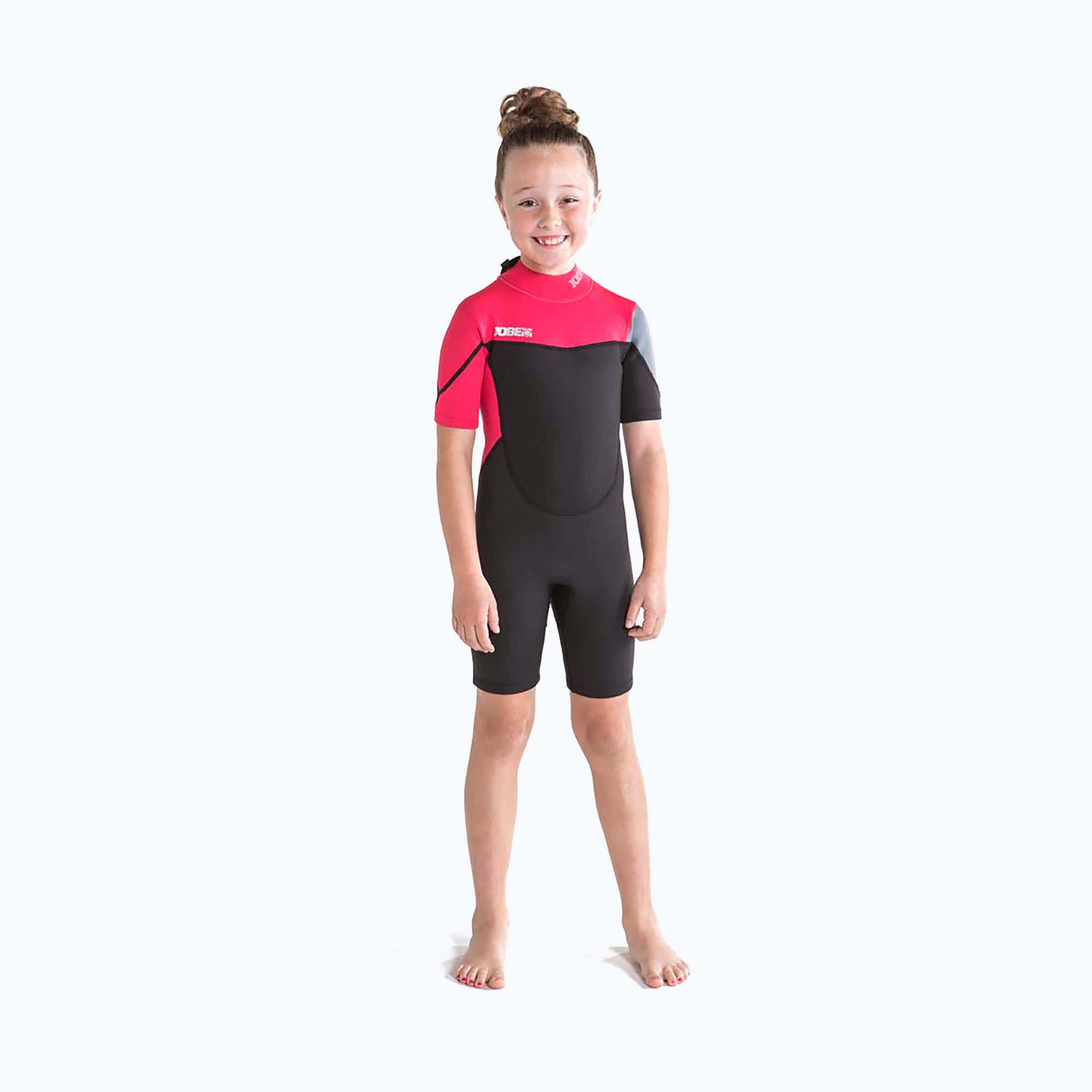Pianka do pływania dziecięca JOBE Boston 2 mm Shorty pink 