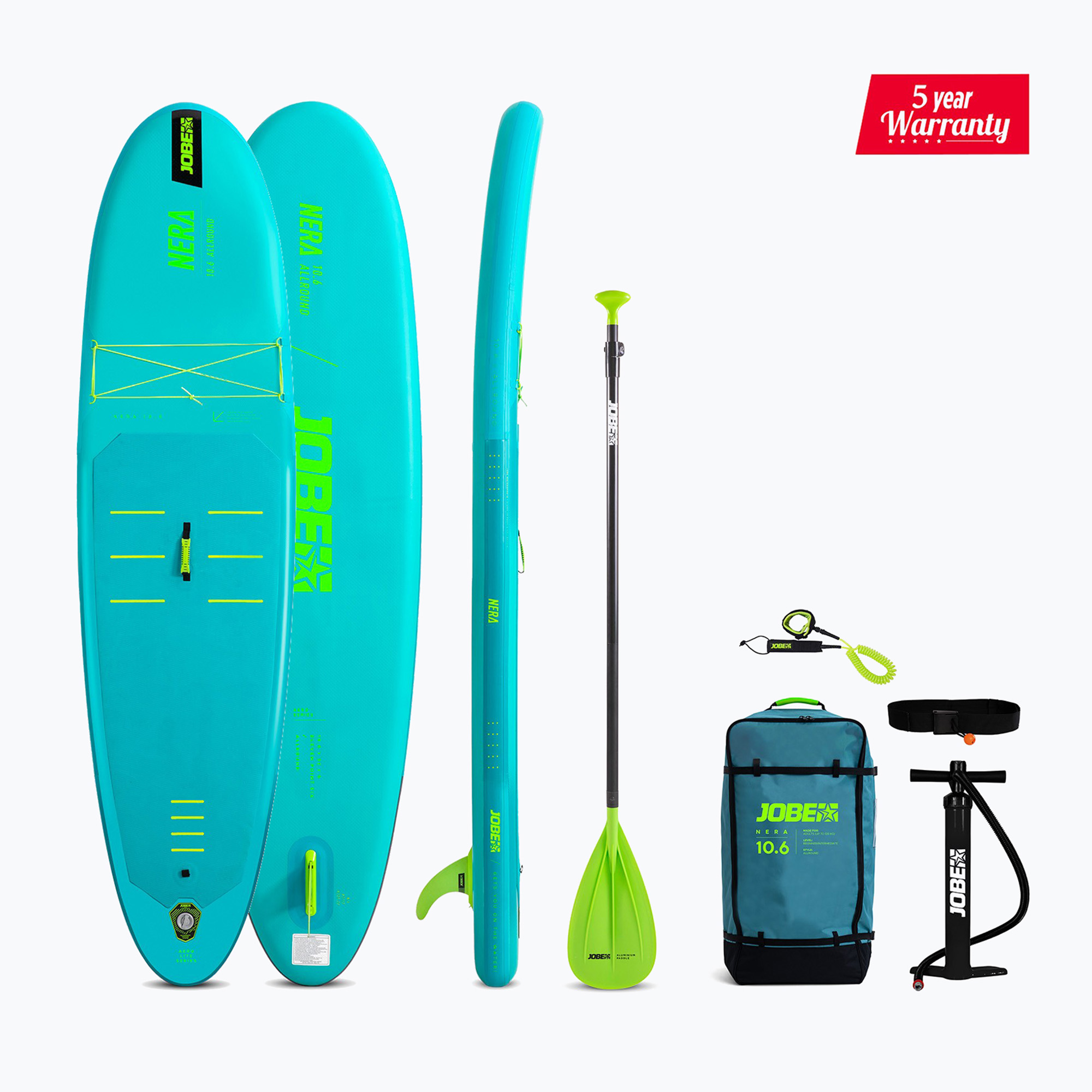 Zestaw deska SUP pompowana JOBE Aero Nera SUP Board Package 10'6