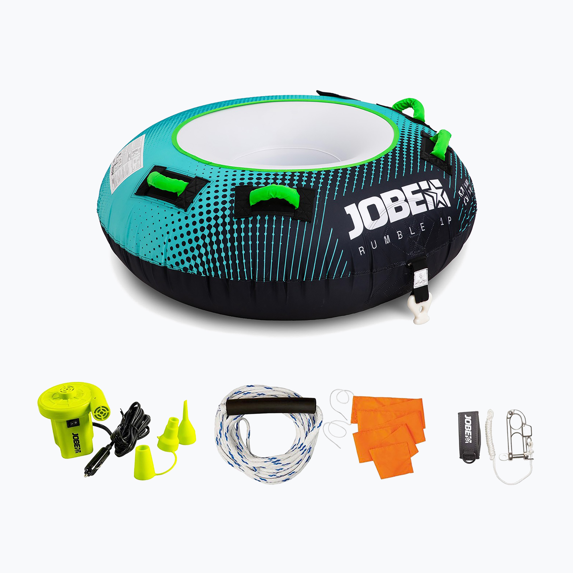 Pływadło do holowania JOBE Rumble Towable Package 1P teal 
