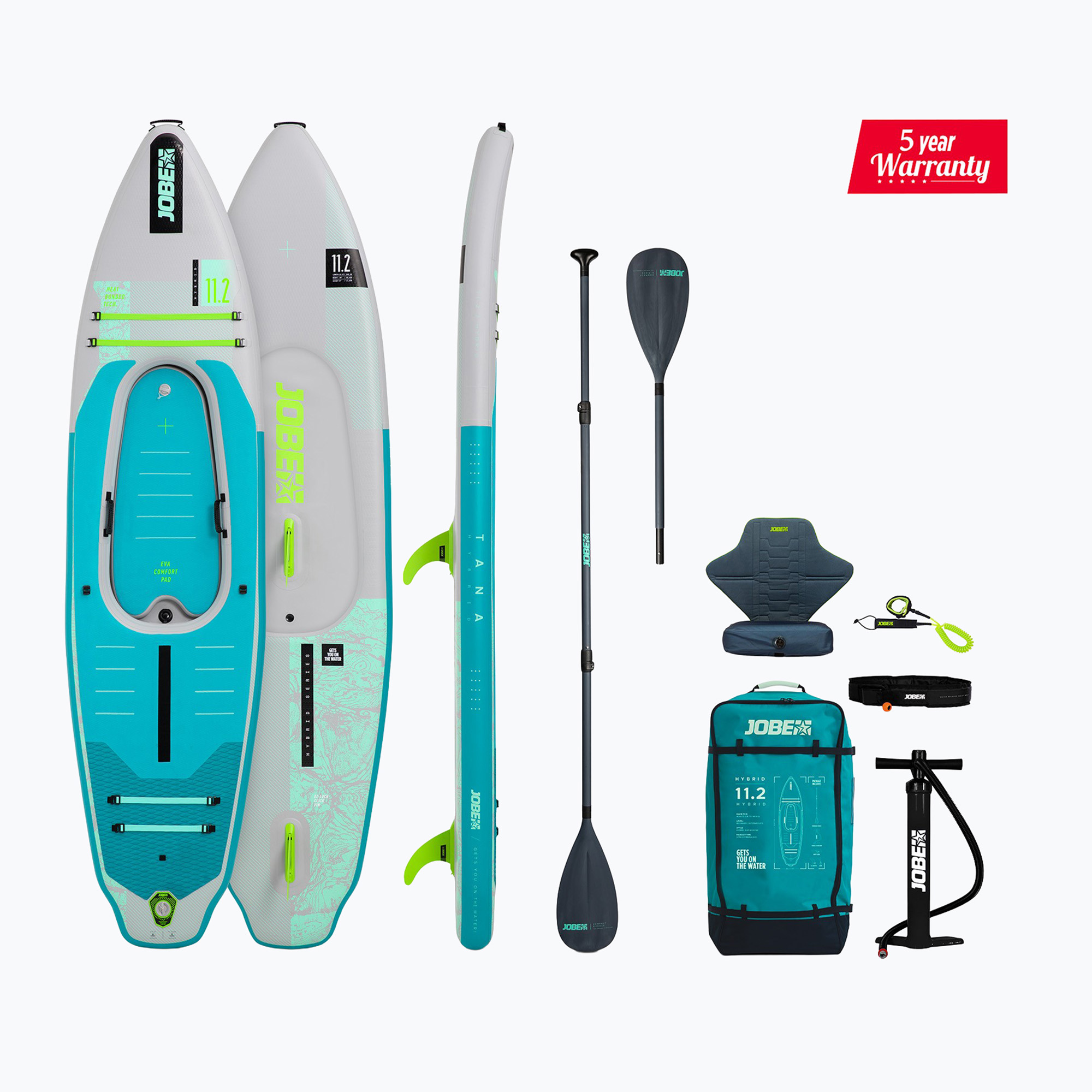 Kajak/SUP hybryda JOBE Aero Tana Hybrid SUP Premium Board Package 11'2