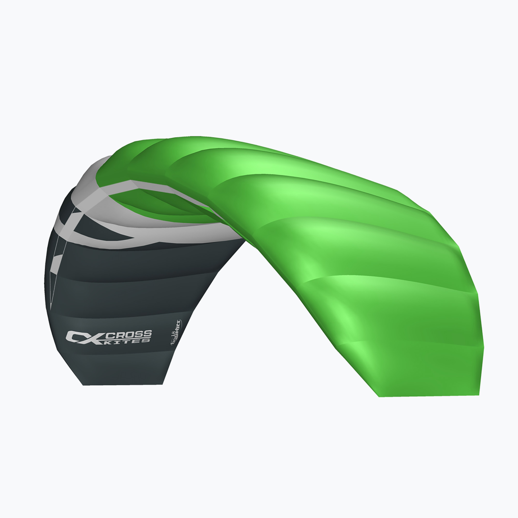 Latawiec CrossKites Boarder fluor green 