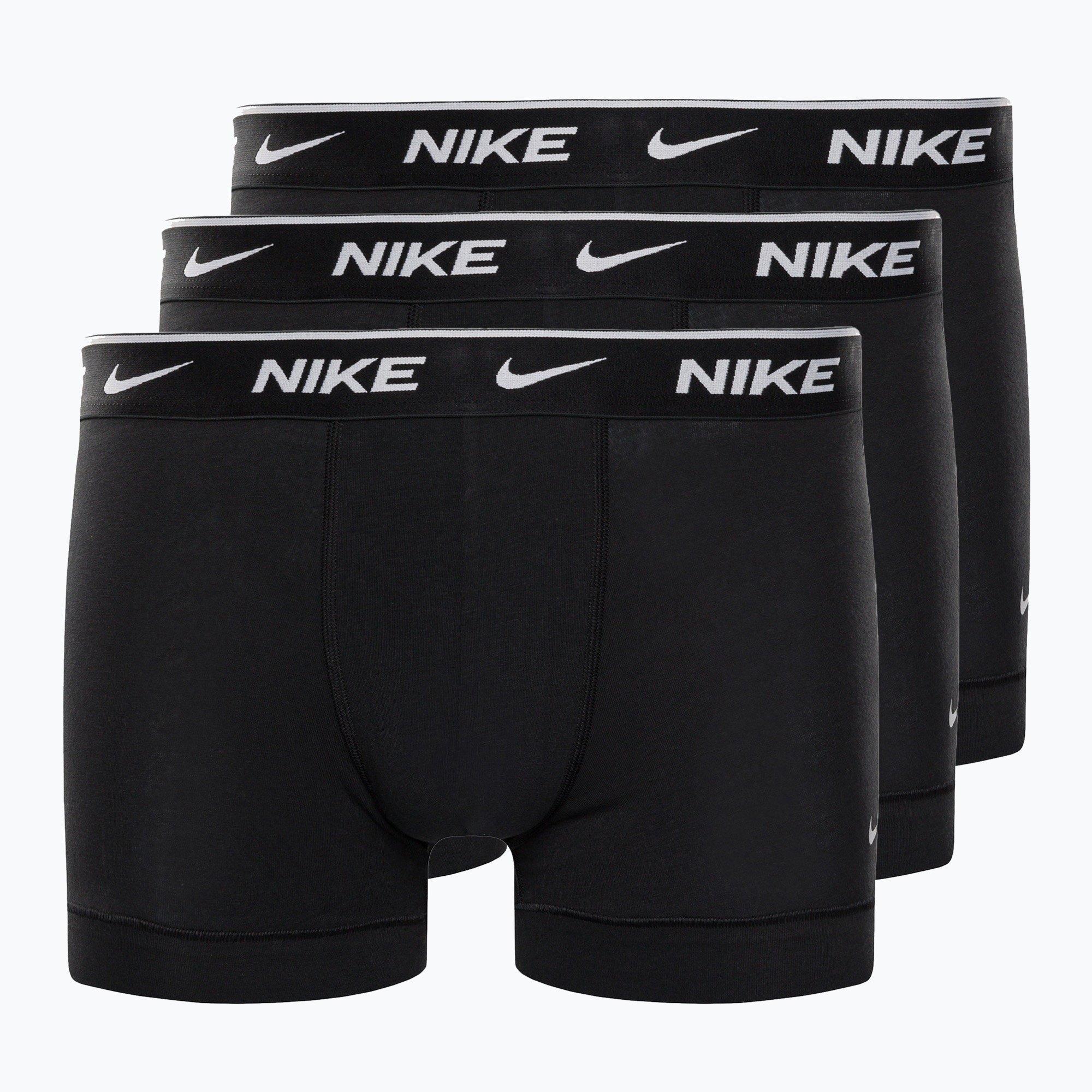 Bokserki męskie Nike Everyday Cotton Stretch Trunk 3 pary black 