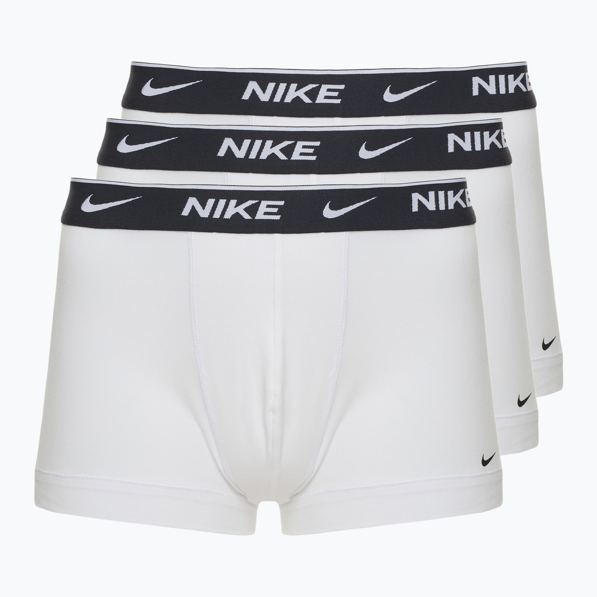 Bokserki męskie Nike Everyday Cotton Stretch Trunk 3 pary white 