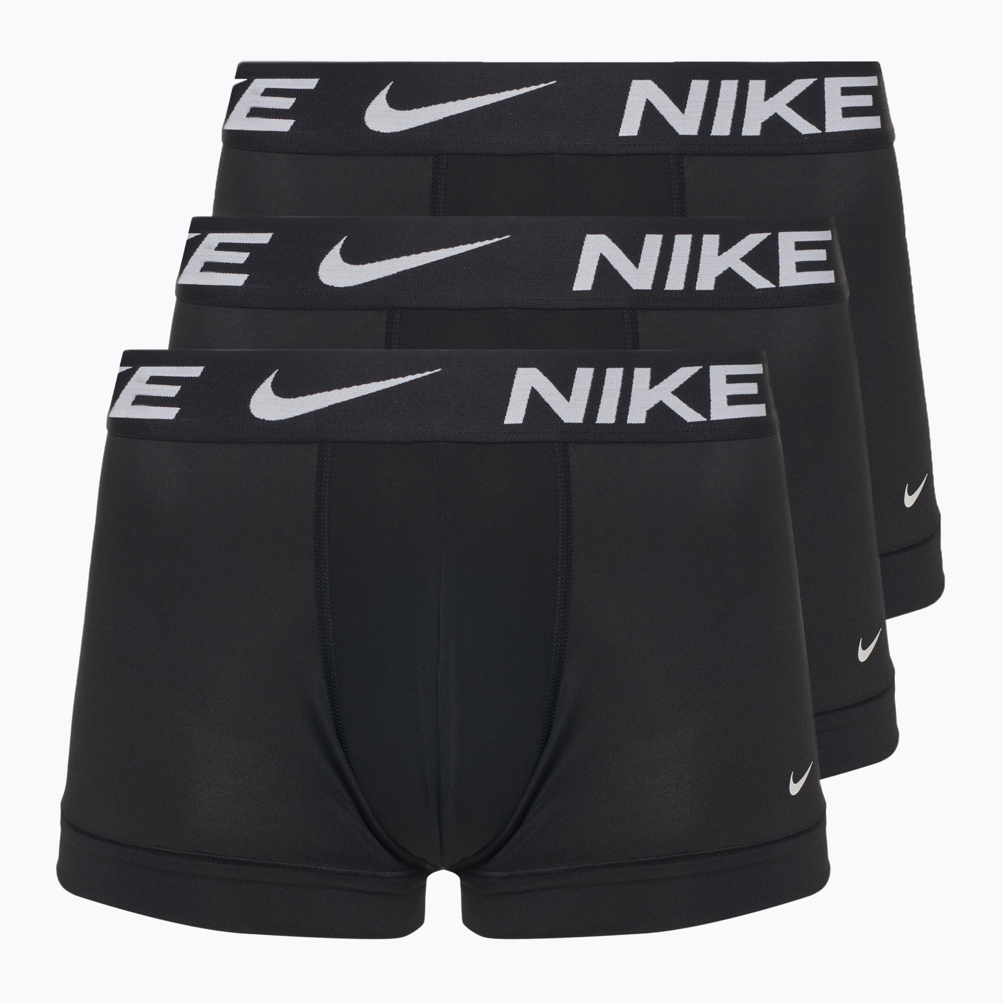 Bokserki męskie Nike Dri-Fit Essential Micro Trunk 3 pary black/black/black 
