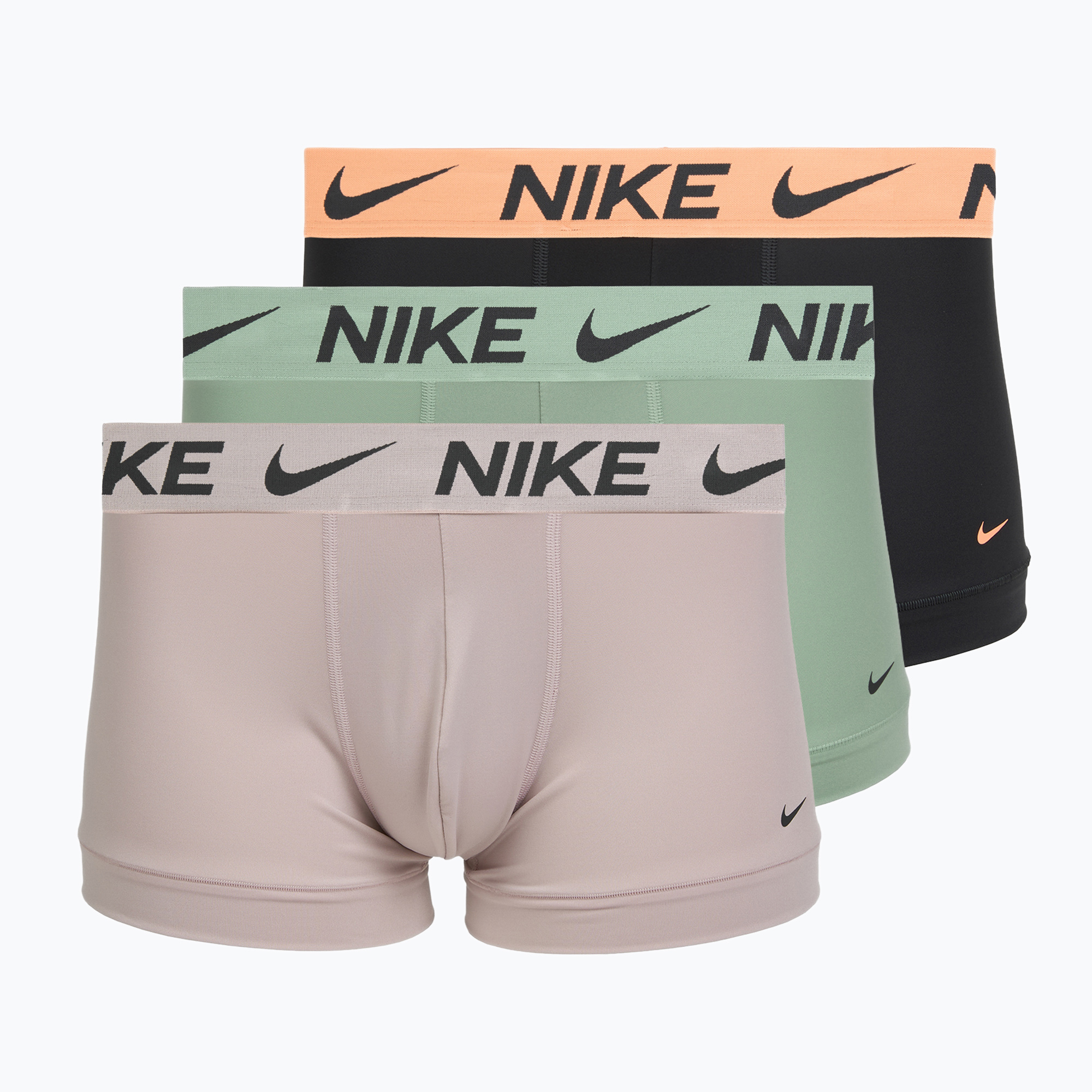 Bokserki męskie Nike Dri-Fit Essential Micro Trunk 3 pary buff 