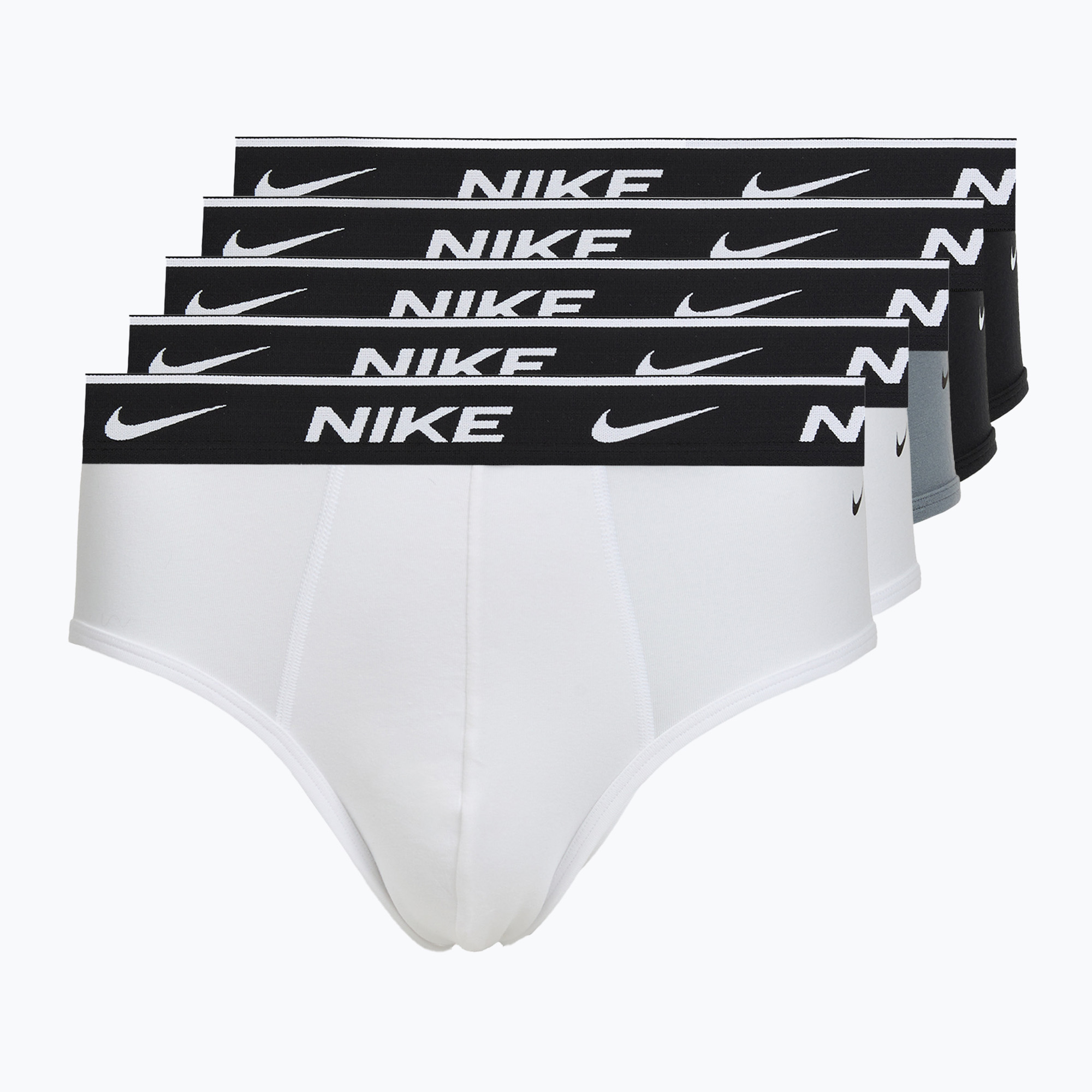 Slipy męskie Nike Cotton Stretch Brief 5 par adobe brown 