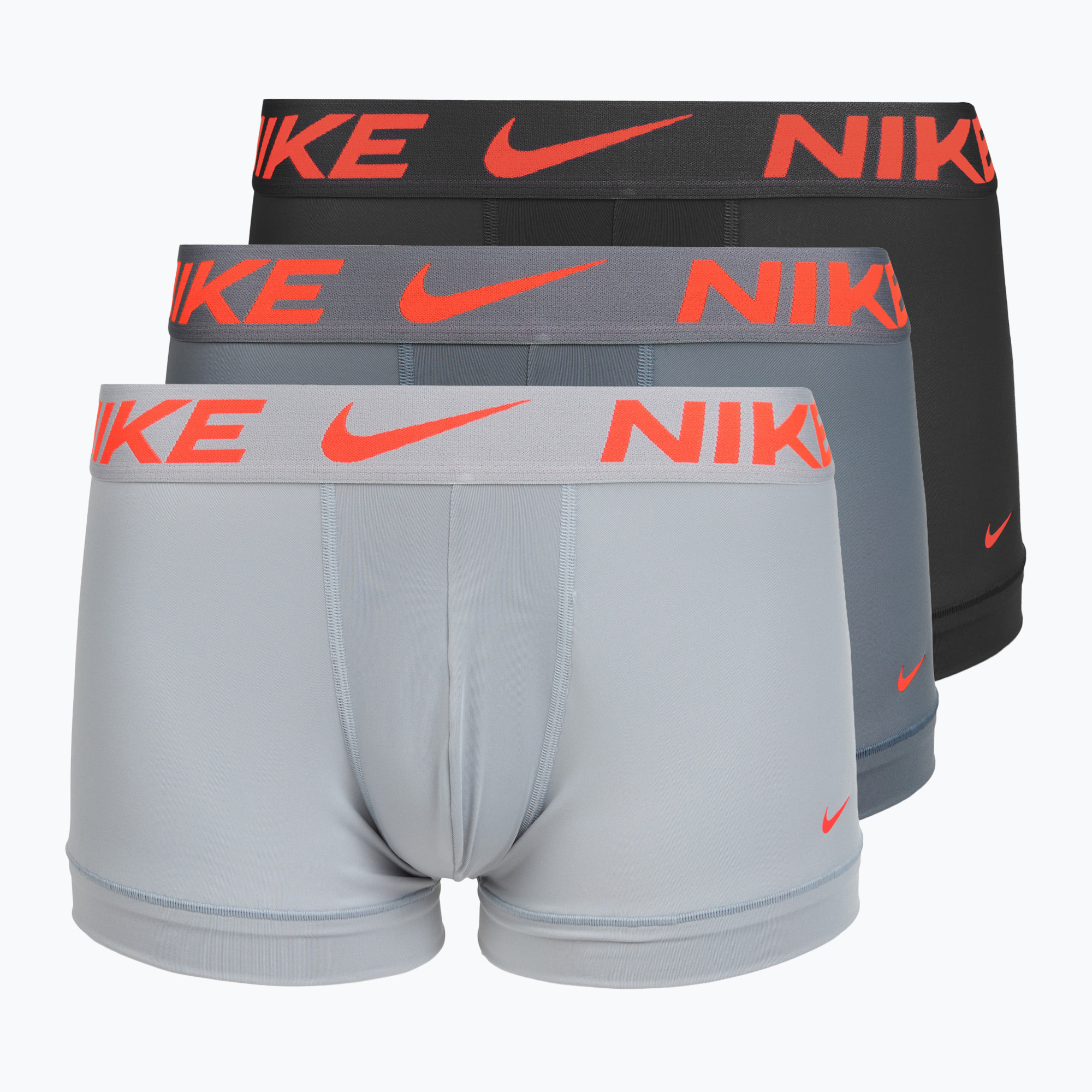 Bokserki męskie Nike Dri-Fit Essential Micro Trunk 3 pary grey 