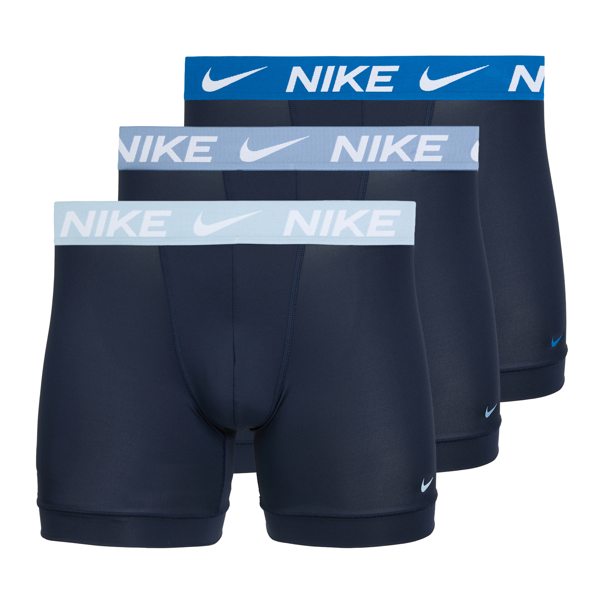 Bokserki męskie Nike Dri-Fit Essential Micro 3 pary petrol 