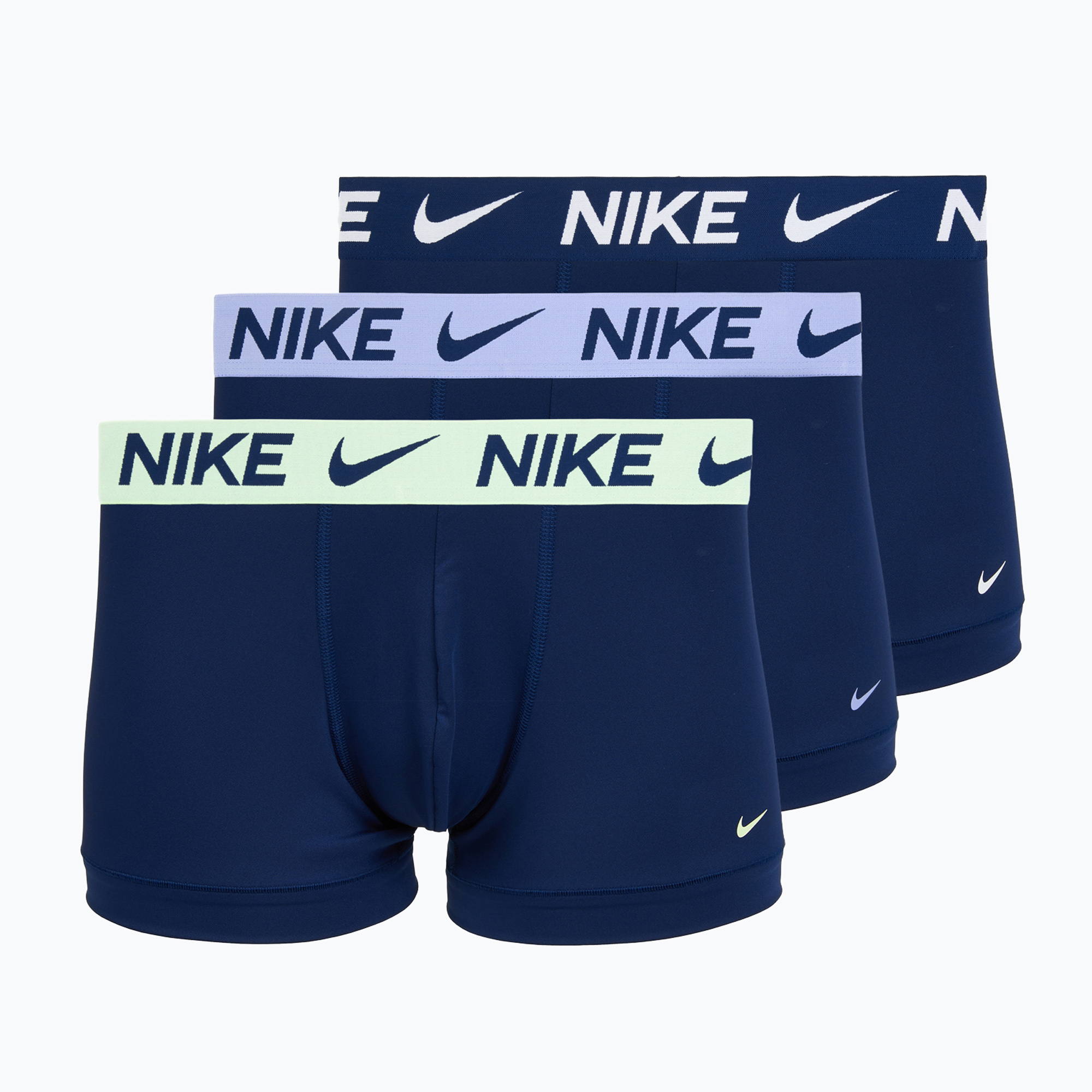 Bokserki męskie Nike Dri-Fit Essential Micro Trunk 3 pary navy 