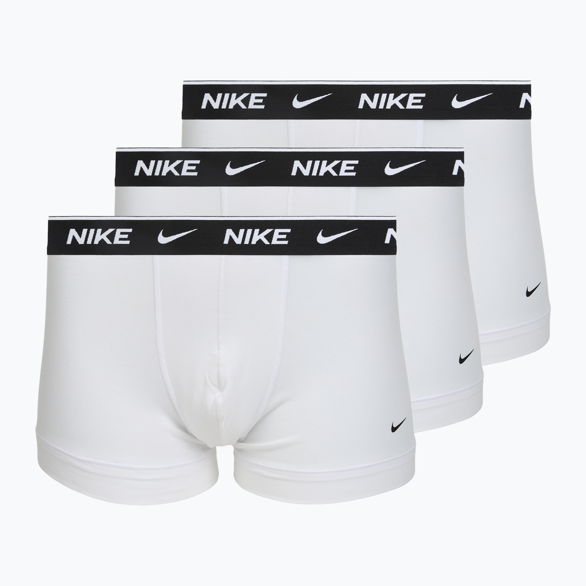 Boxeri pentru bărbați Nike Cotton Stretch Trunk white