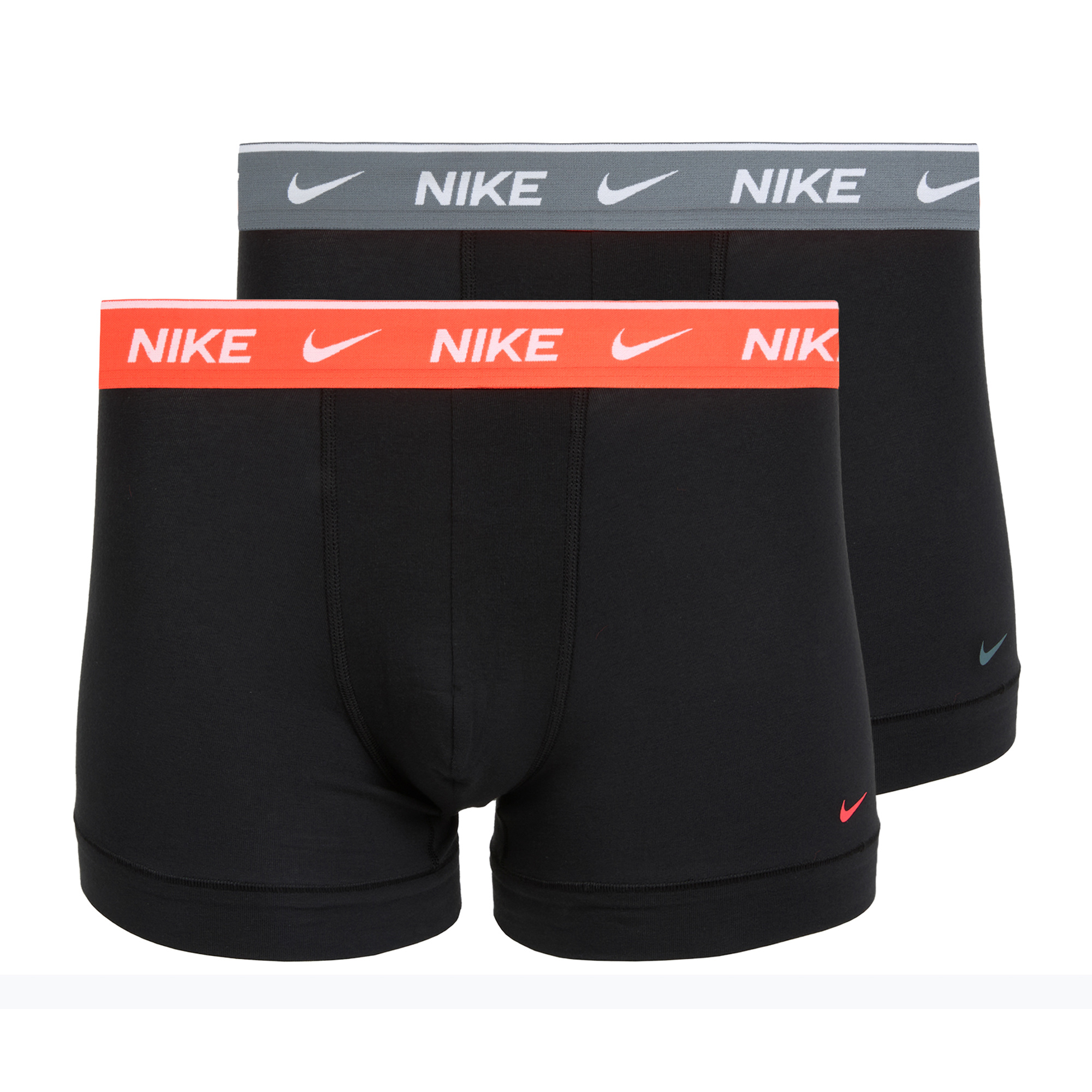 Bokserki męskie Nike Cotton Stretch Trunk 2 pary onyx 