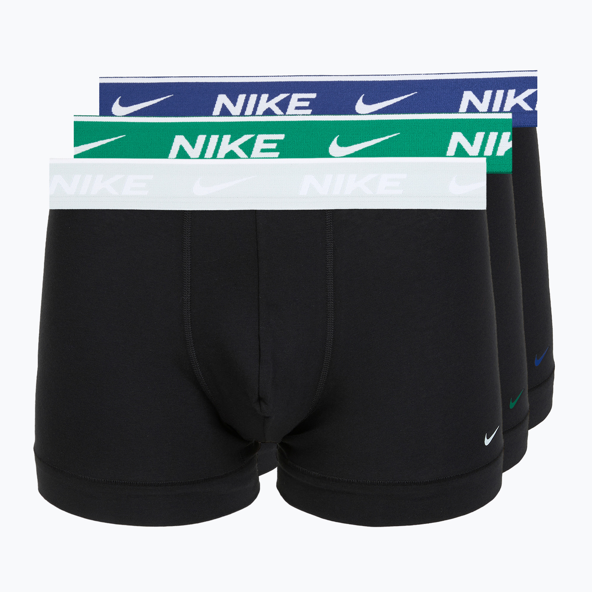 Bokserki męskie Nike Cotton Stretch Trunk 3 pary iced grey 