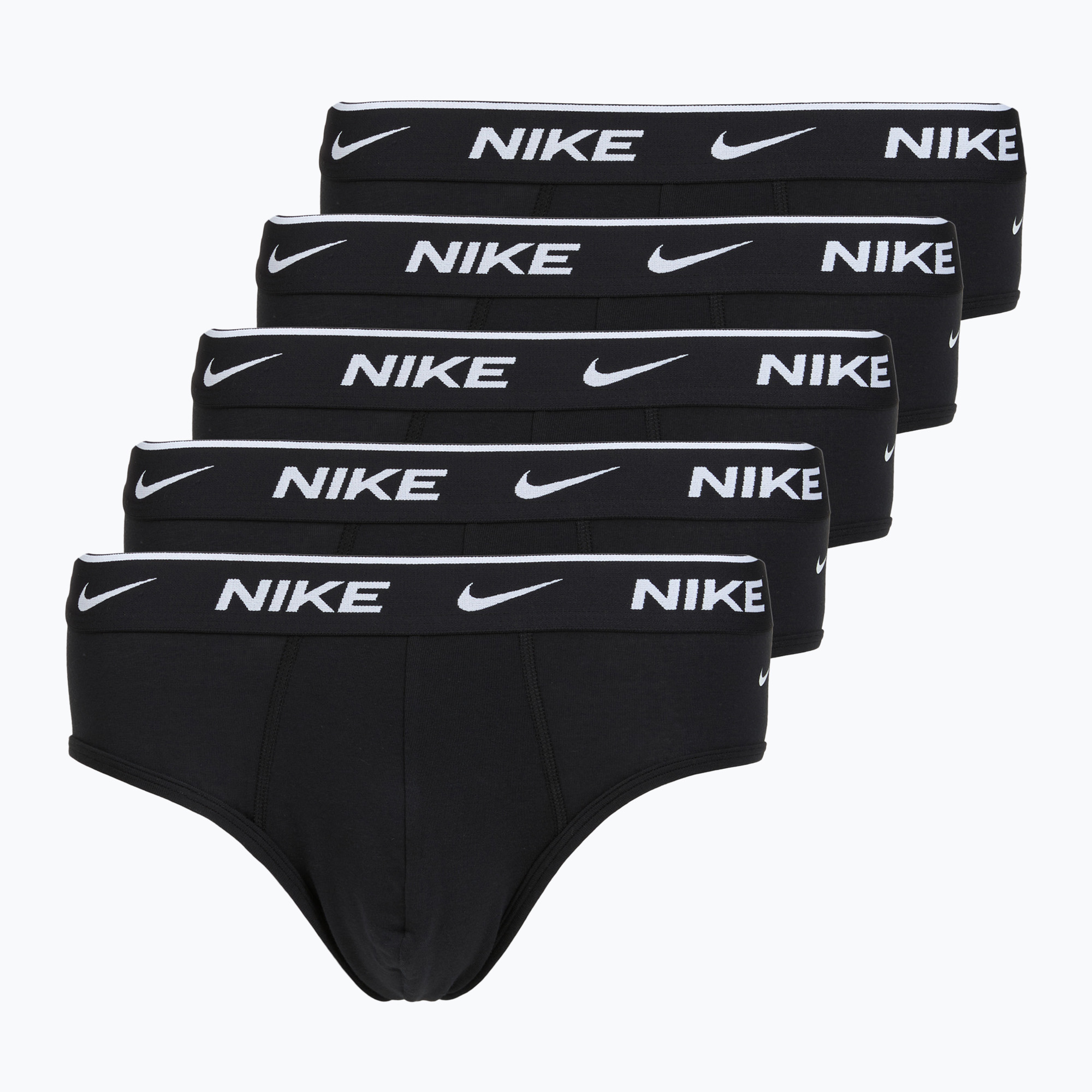 Slipy męskie Nike Cotton Stretch Brief 5 par black 