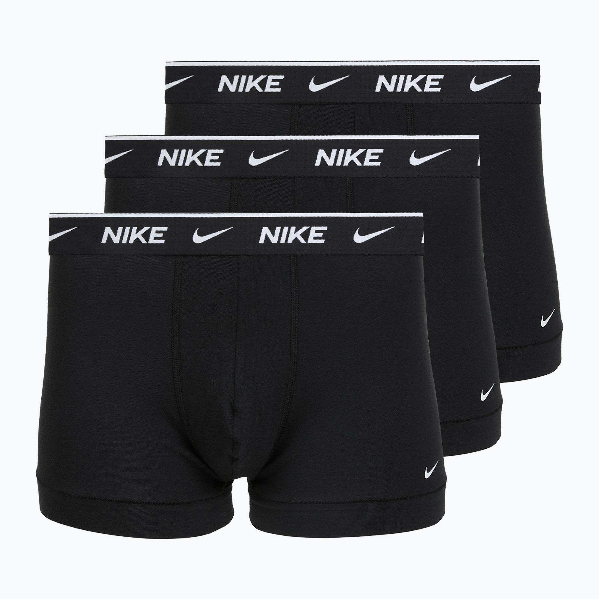 Boxeri pentru bărbați Nike Cotton Stretch Trunk Black
