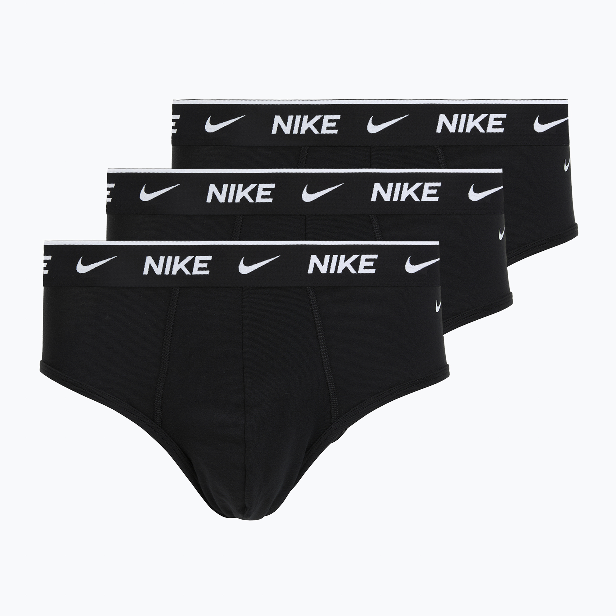 Slipuri pentru bărbați Nike Cotton Stretch Brief Black