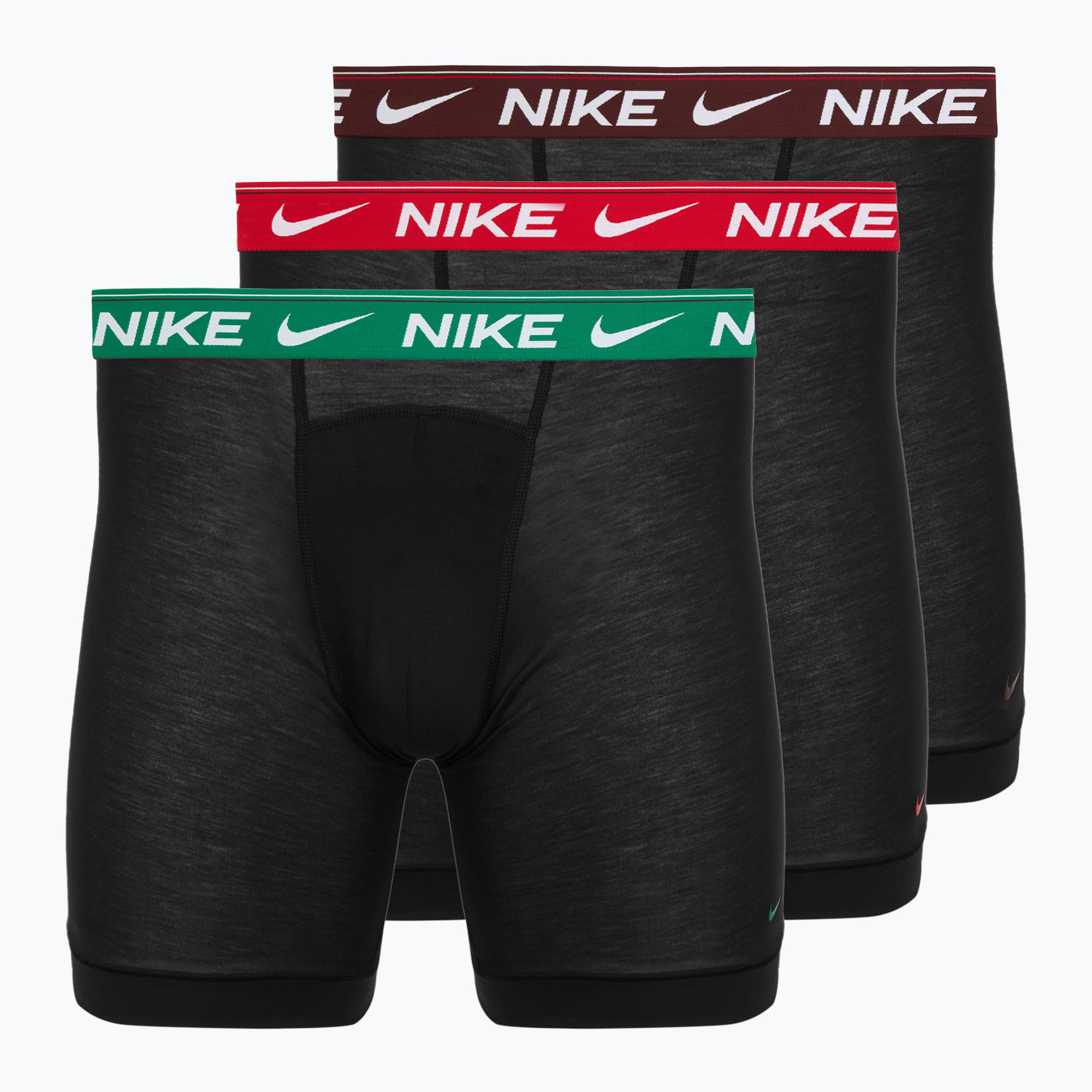 Мъжки боксерки Nike Dri-FIT Ultra Comfort Long 3 pack gray
