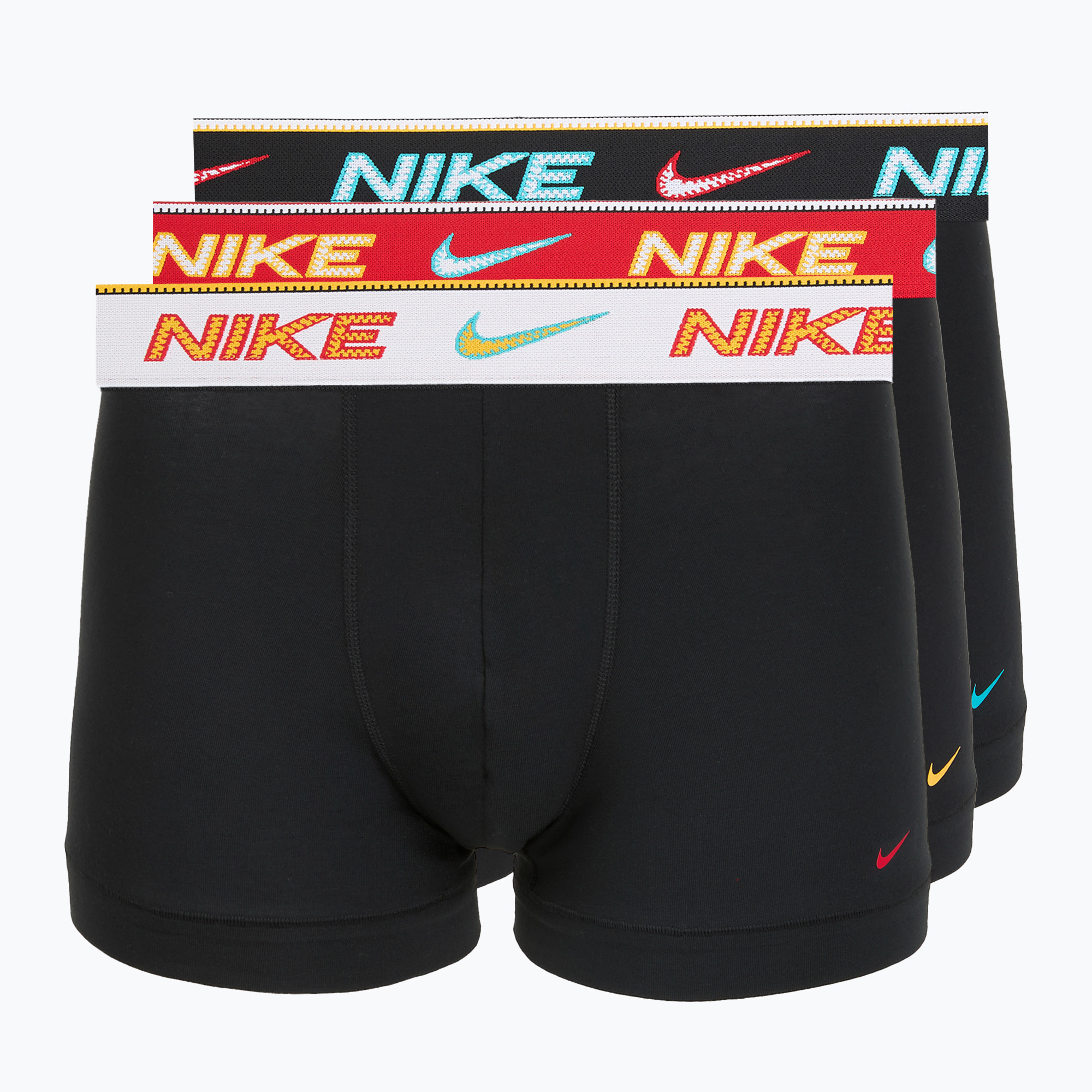 Boxeri pentru bărbați Nike Cotton Stretch Trunk 3 pack steel Grey