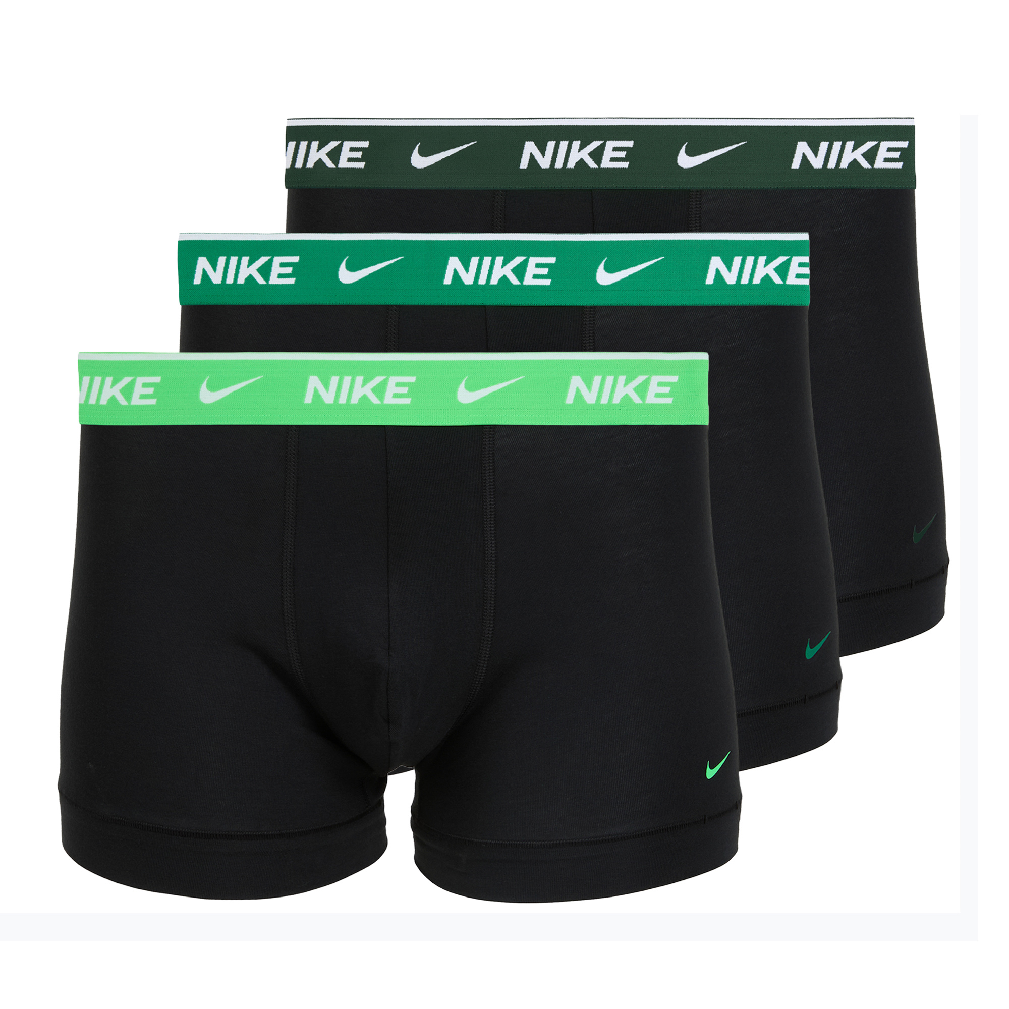 Boxeri pentru bărbați Nike Cotton Stretch Trunk 3 pack barley