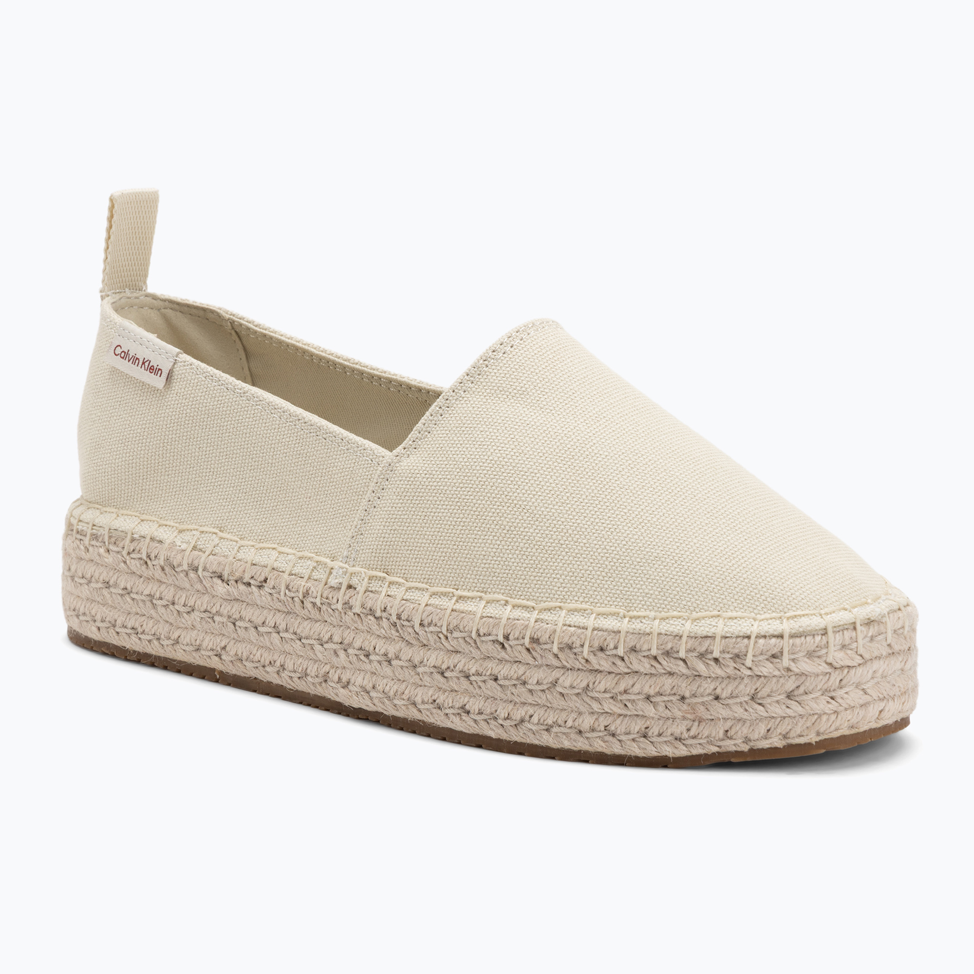 Espadryle damskie Calvin Klein YW0YW01871 Platform ML CS pistachio 