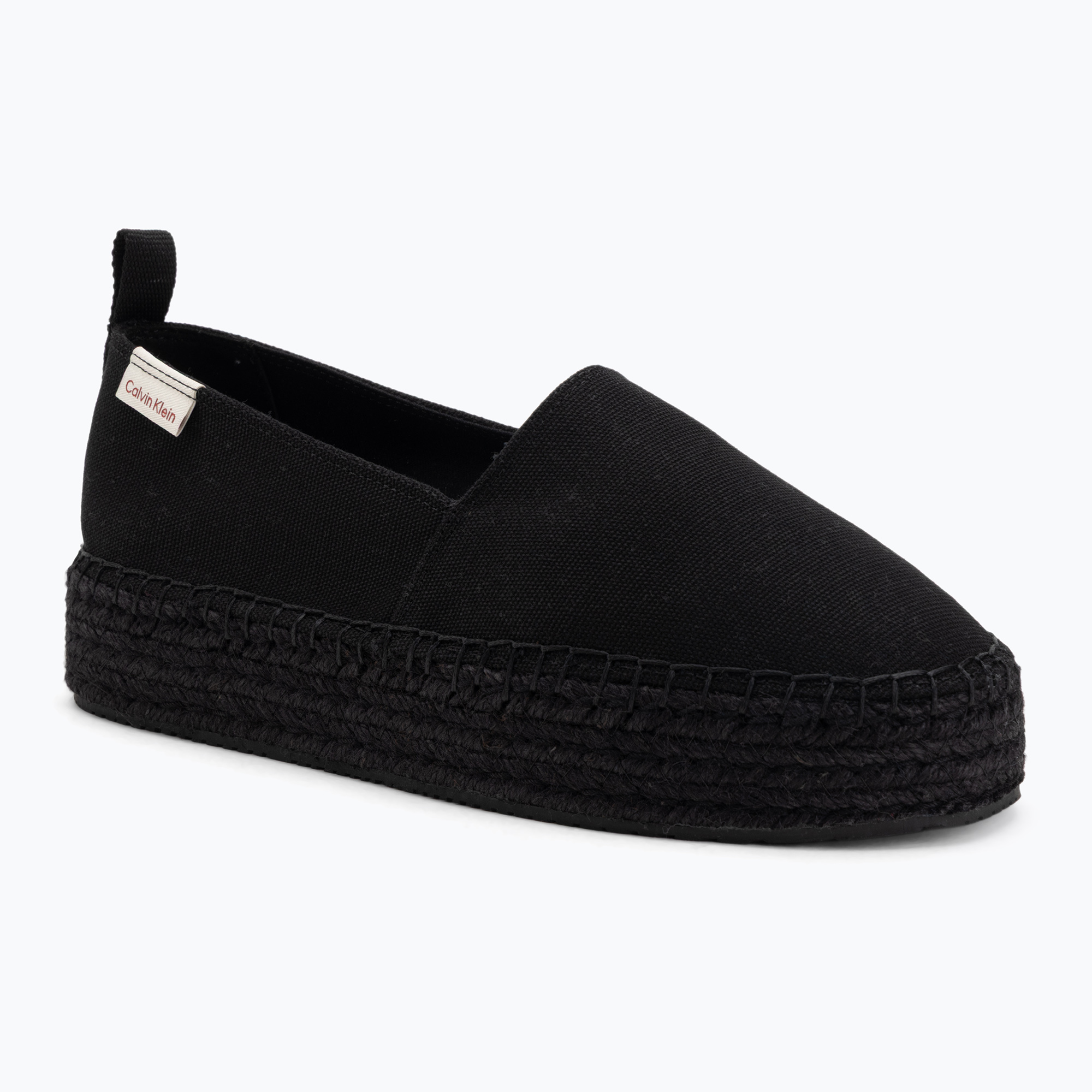 Espadryle damskie Calvin Klein YW0YW01871 Platform ML CS ck black 