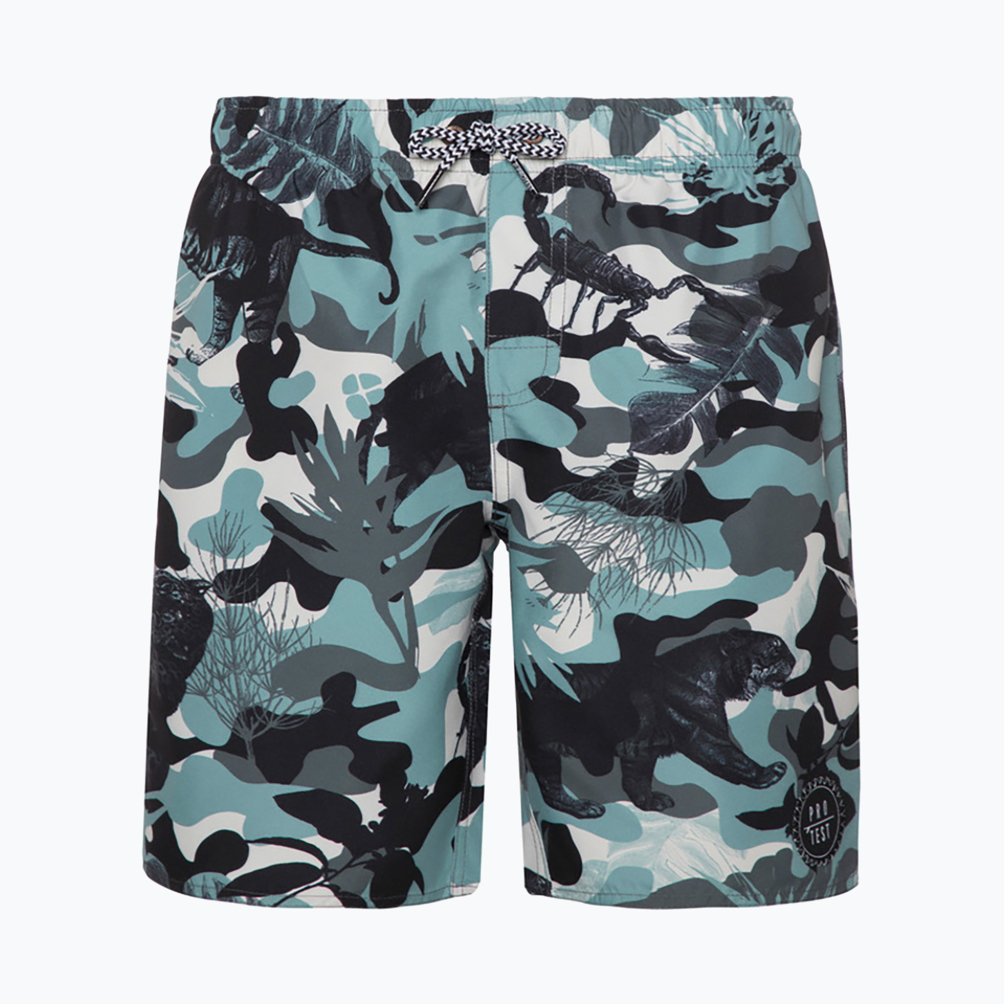 Детски къси панталони за плуване Protest Prtbores зелен P2810321