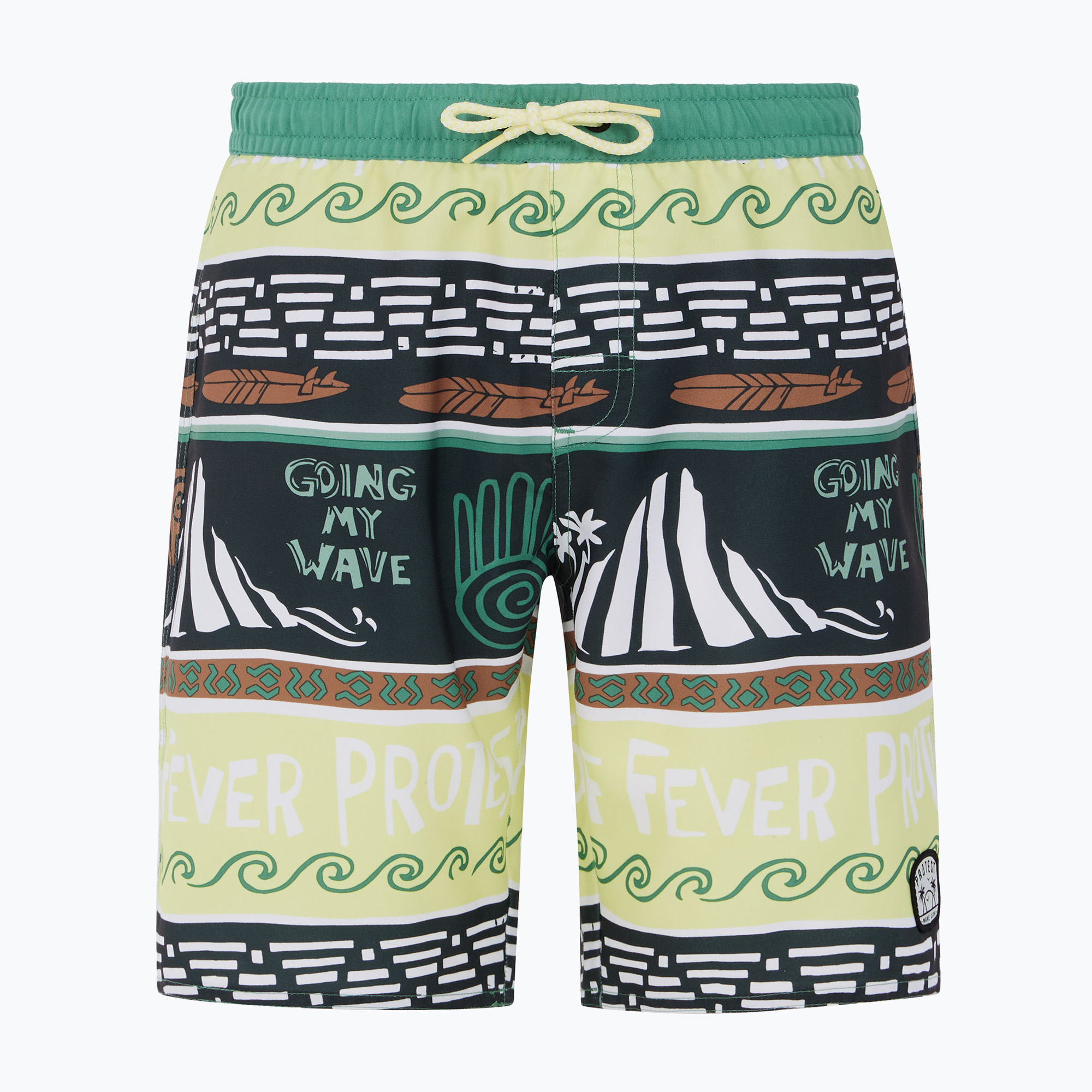 Детски шорти за плуване Protest Prtcinema frosty green