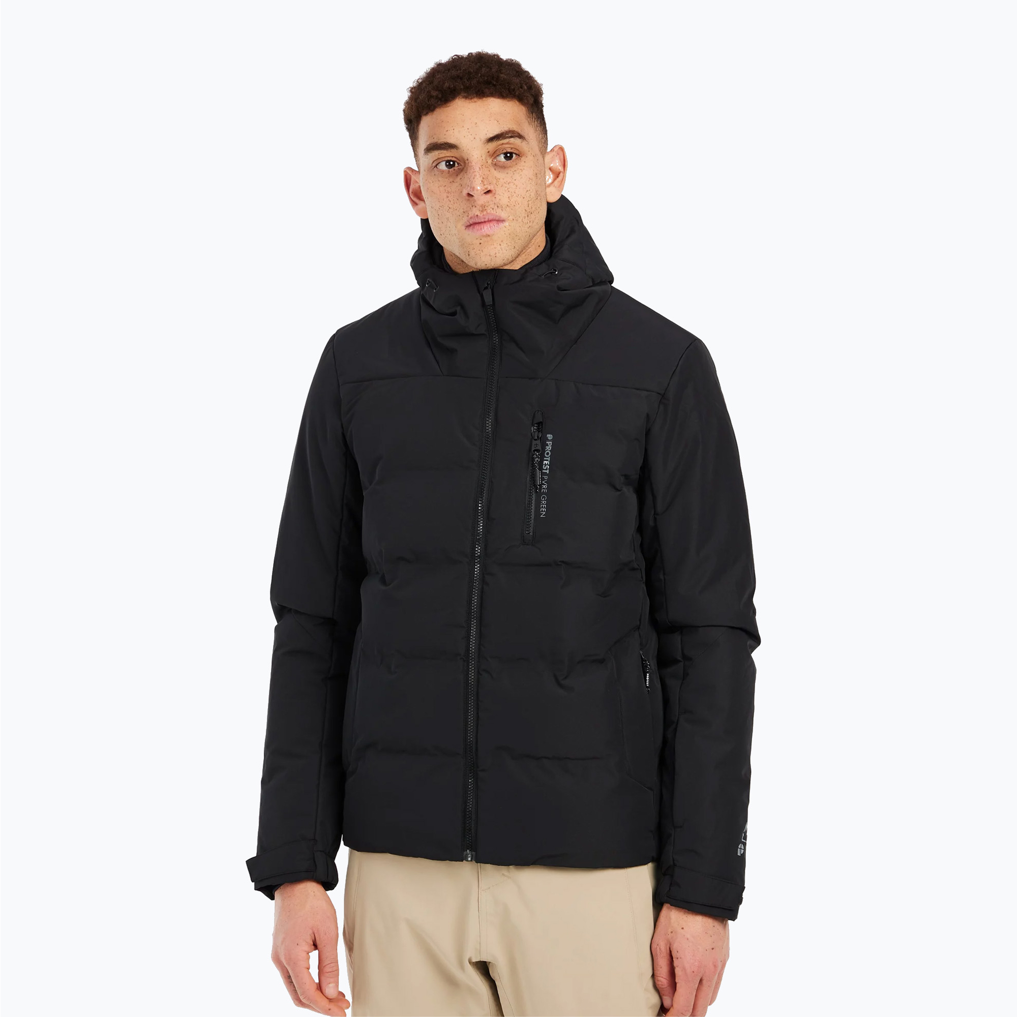 Pánska snowboardová bunda Protest Prtsuperior24 true black (Prtsuperior24 6711244/290)