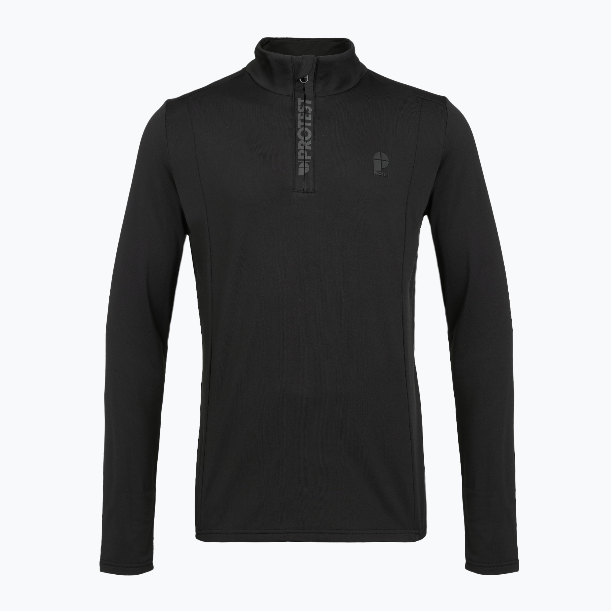 Мъжки суитшърт Protest Rewill 1/4 Zip Active true black
